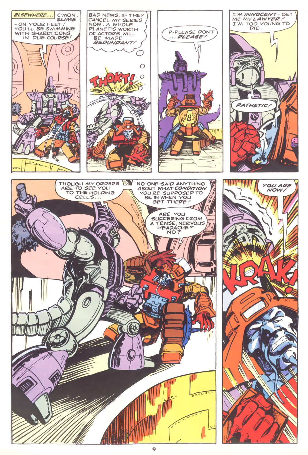 Read online The Transformers (UK) comic -  Issue #182 - 9