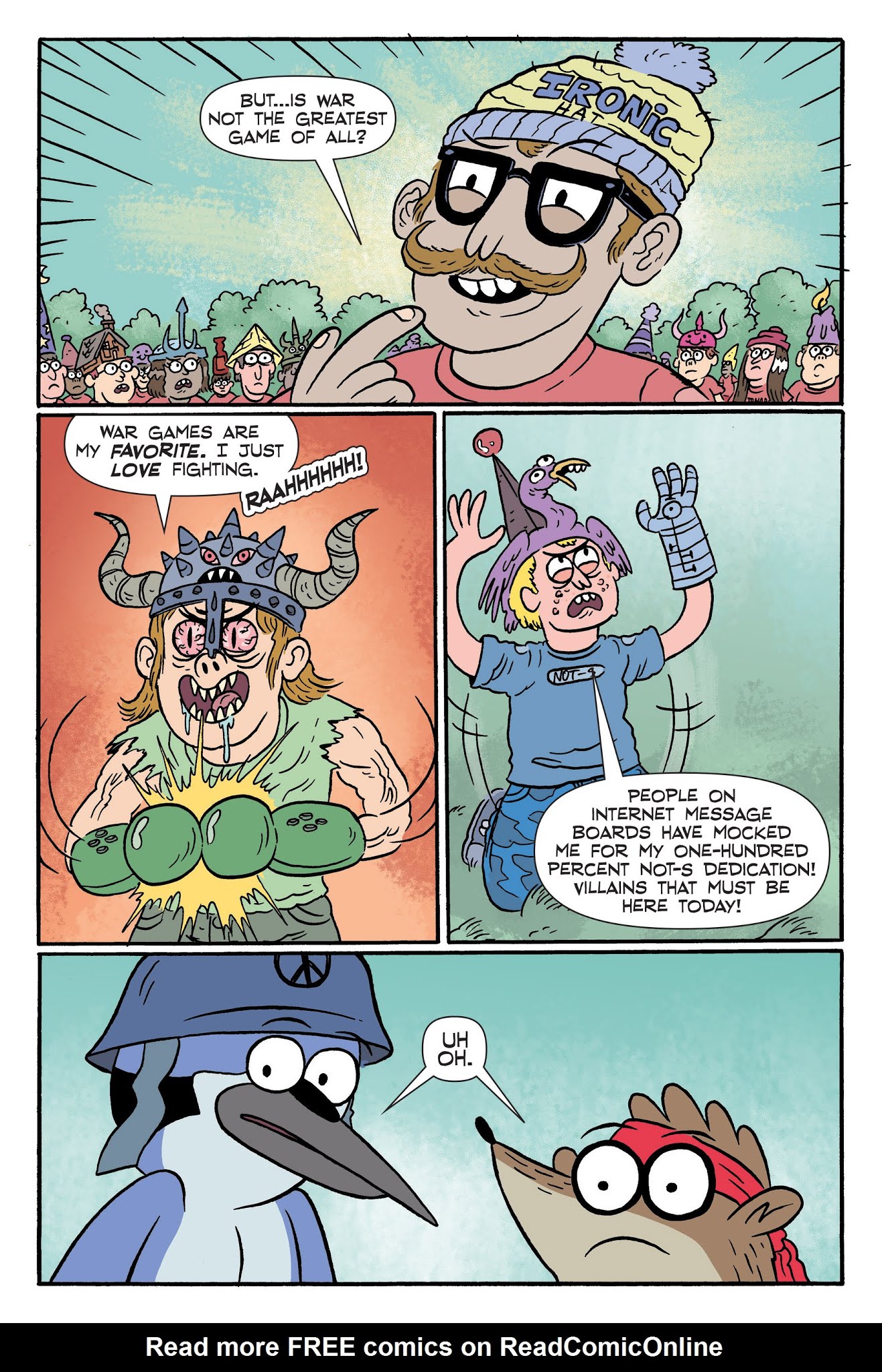 Read online Regular Show: A Clash of Consoles comic -  Issue # TPB (Part 2) - 41