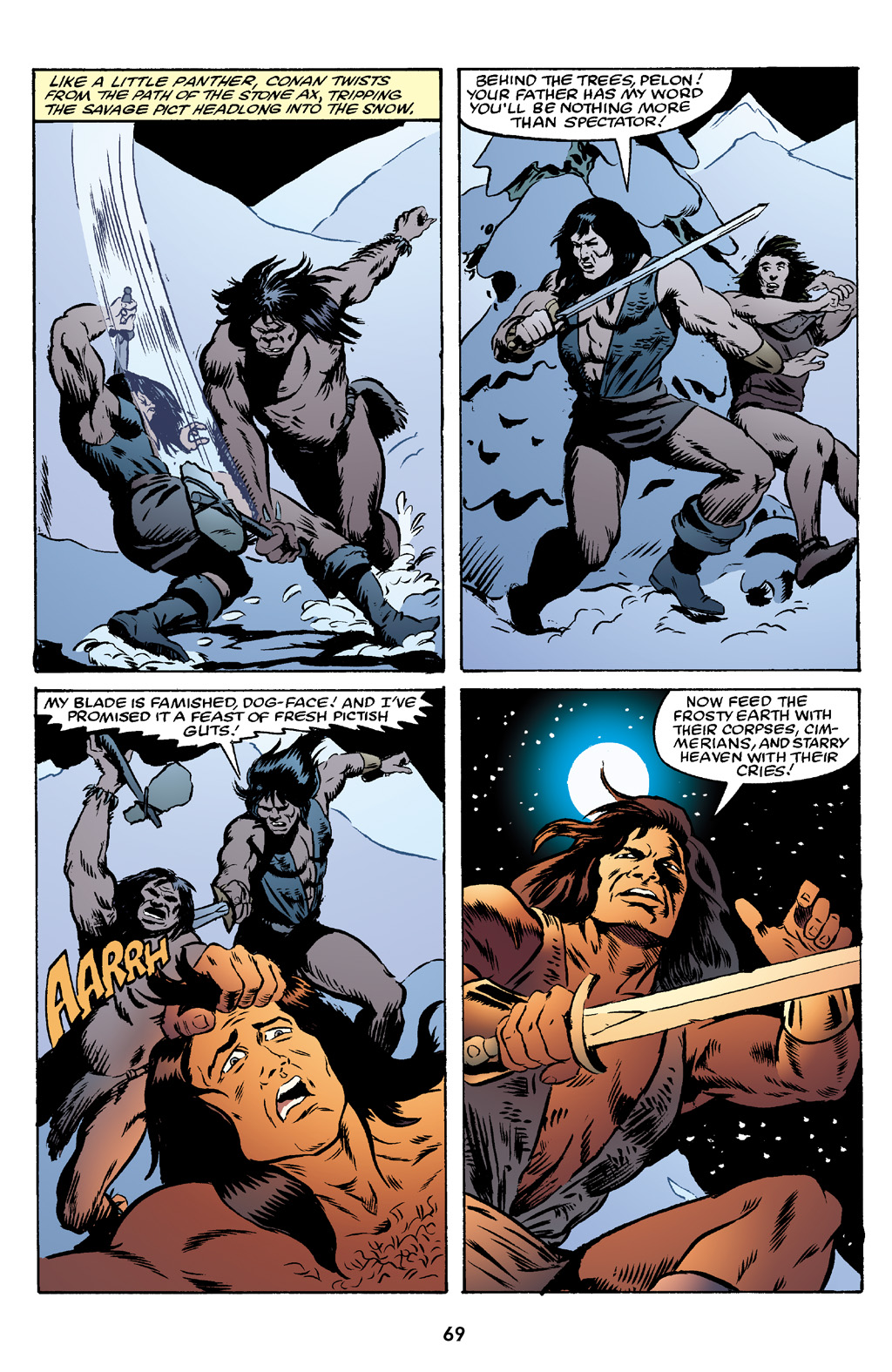 Read online The Chronicles of Conan comic -  Issue # TPB 19 (Part 1) - 70