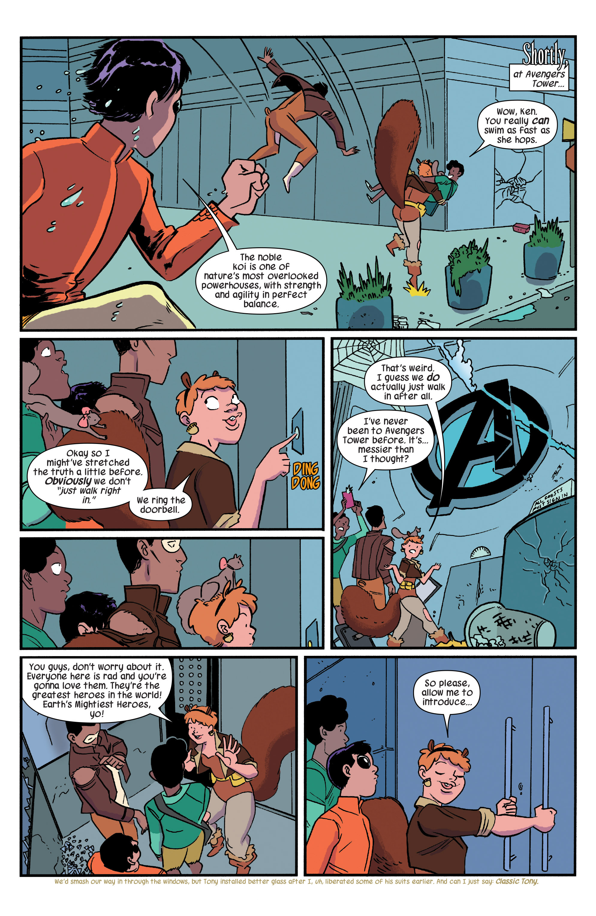 Read online The Unbeatable Squirrel Girl comic -  Issue #7 - 9