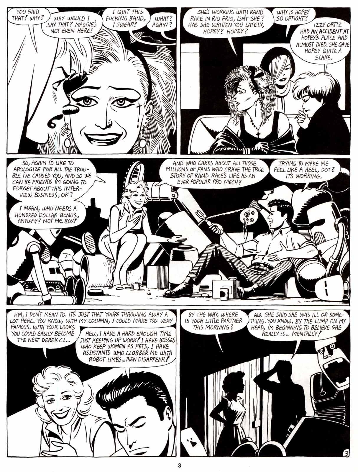Read online Love and Rockets (1982) comic -  Issue #8 - 5