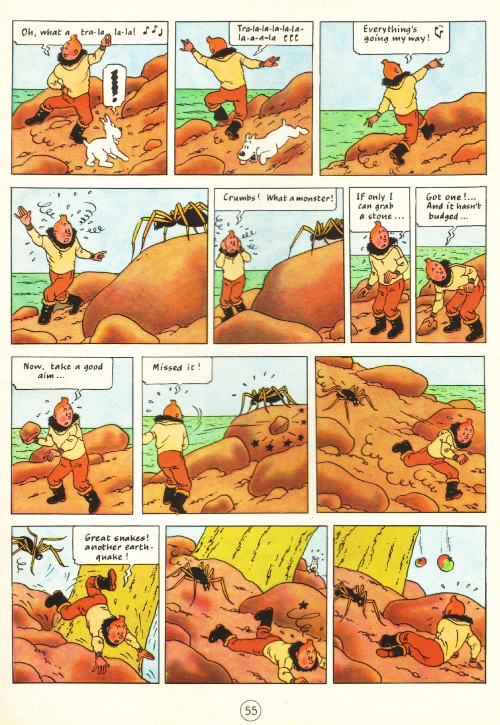 Read online The Adventures of Tintin comic -  Issue #10 - 58
