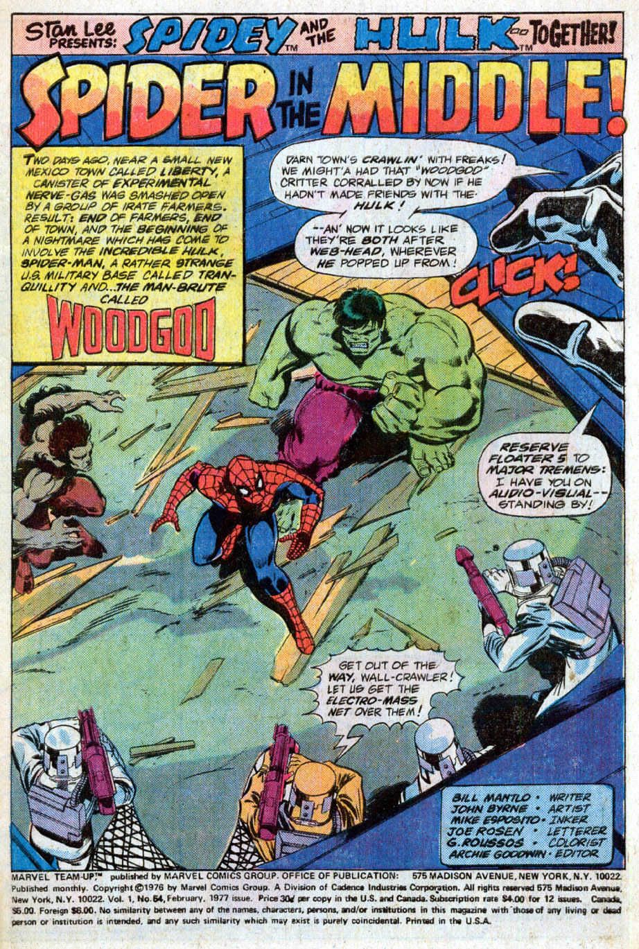 Read online Marvel Team-Up (1972) comic -  Issue #54 - 2