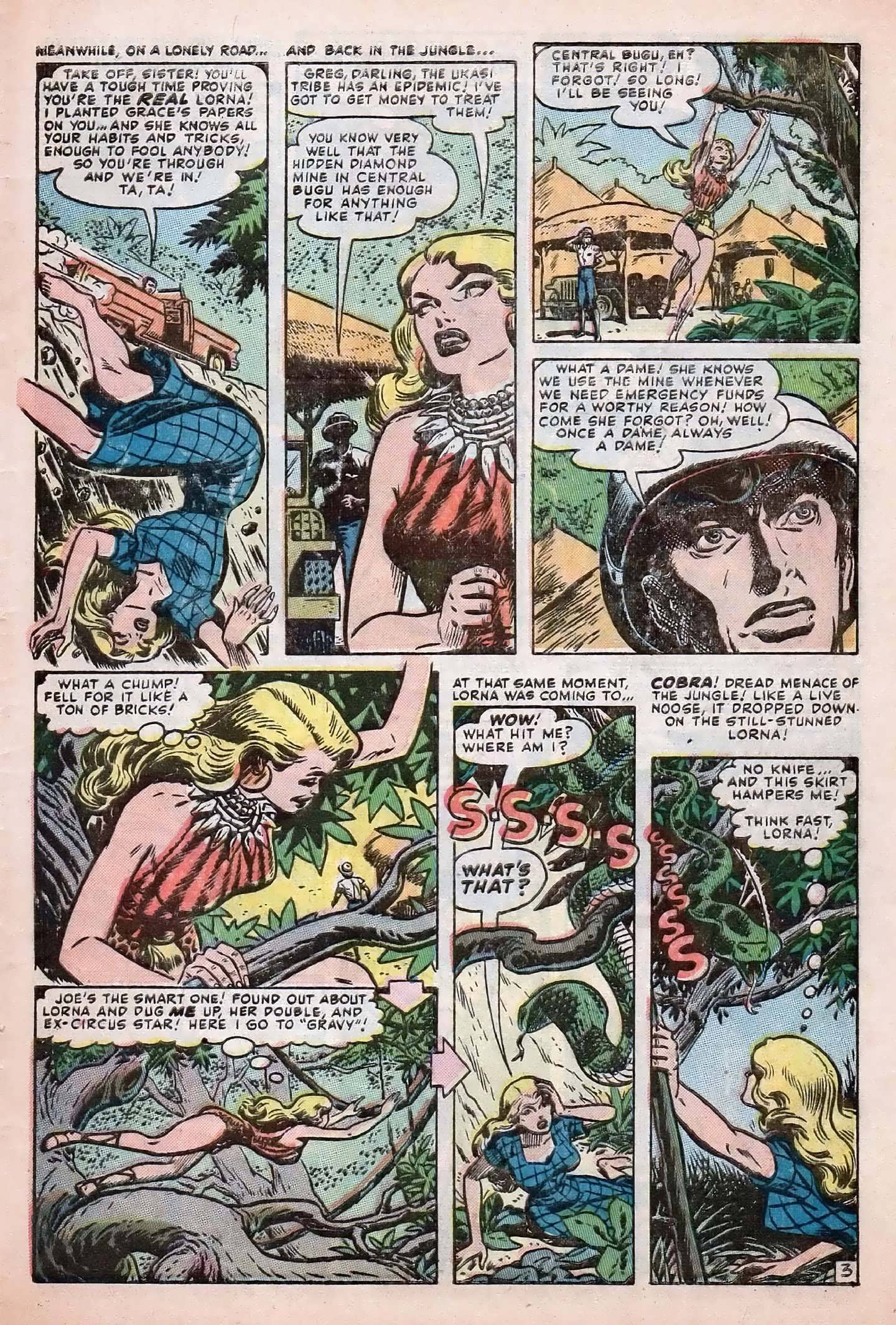 Read online Lorna, The Jungle Girl comic -  Issue #6 - 29