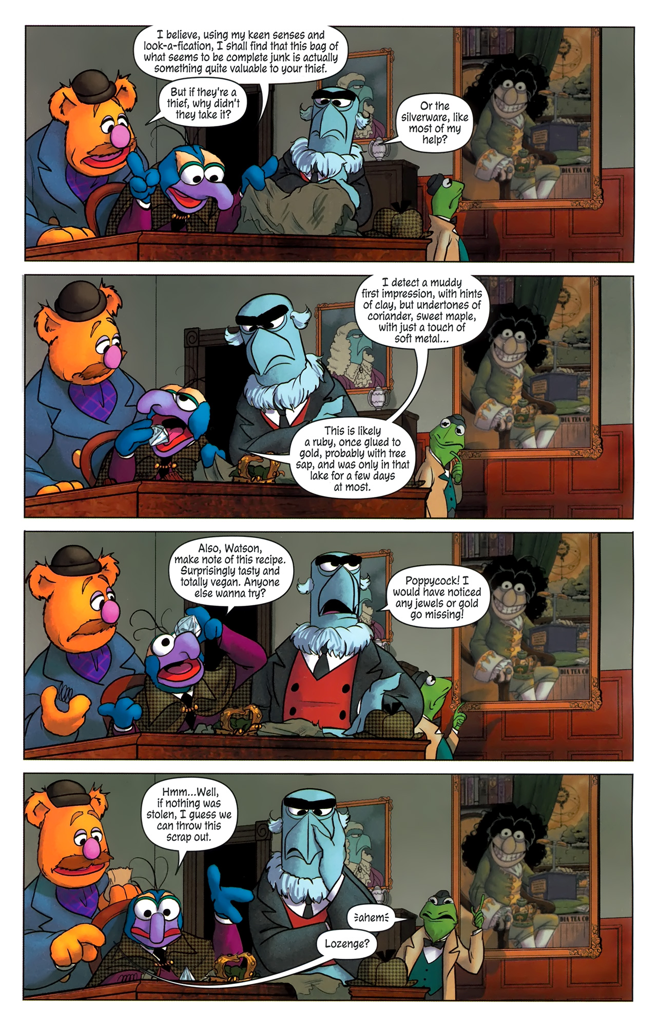 Read online Muppet Sherlock Holmes comic -  Issue #4 - 9