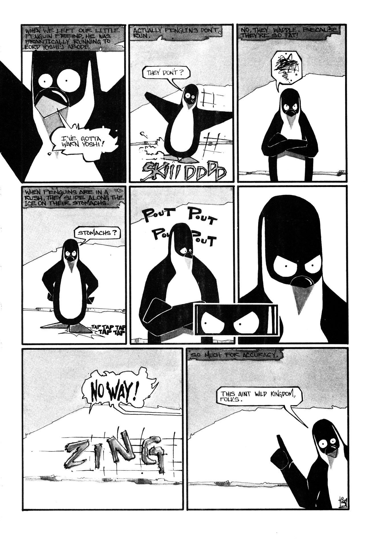 Read online Samurai Penguin comic -  Issue #3 - 5