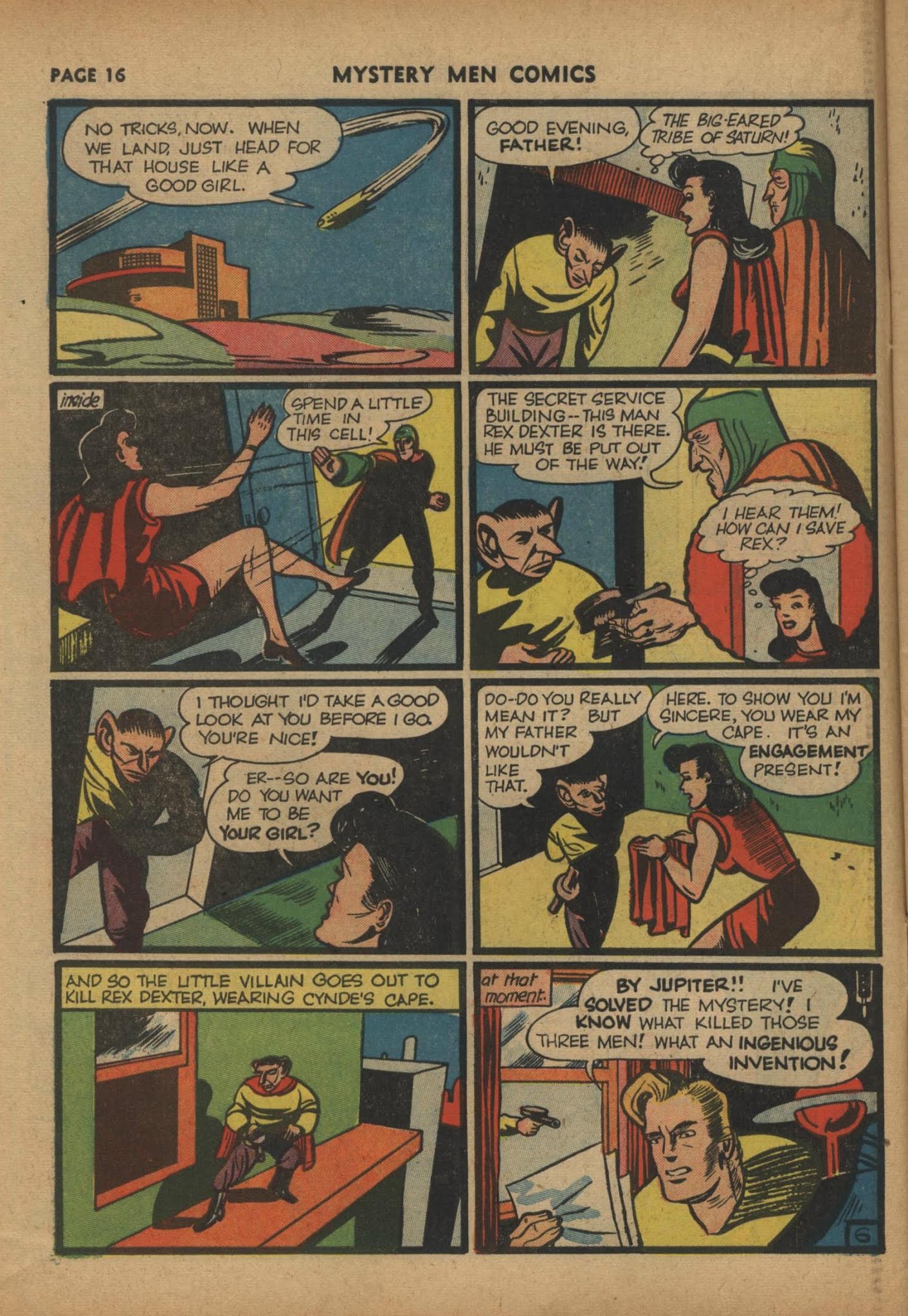 Read online Mystery Men Comics comic -  Issue #20 - 18