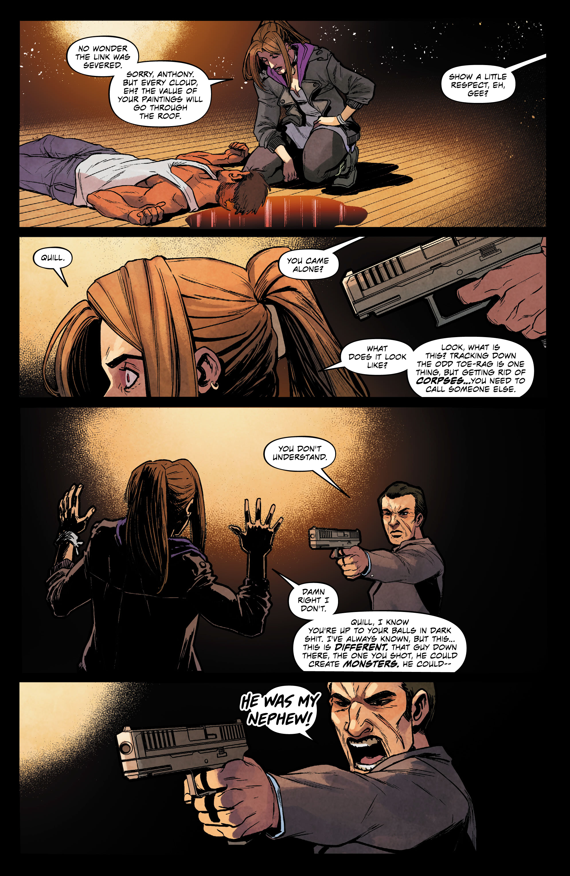 Read online Shadow Service comic -  Issue #5 - 14