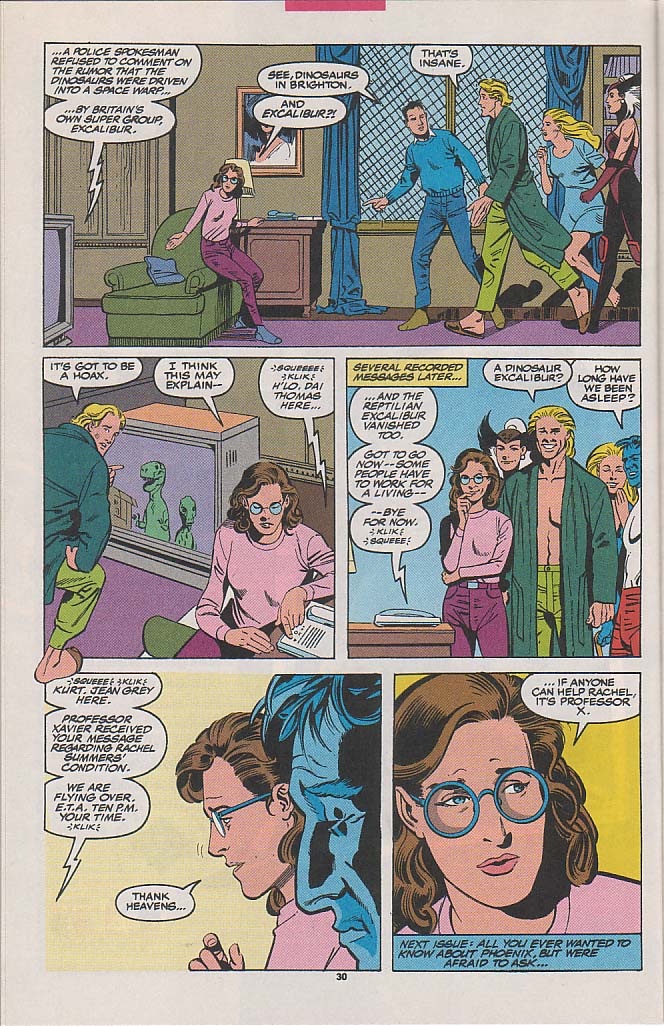 Read online Excalibur (1988) comic -  Issue #51 - 23
