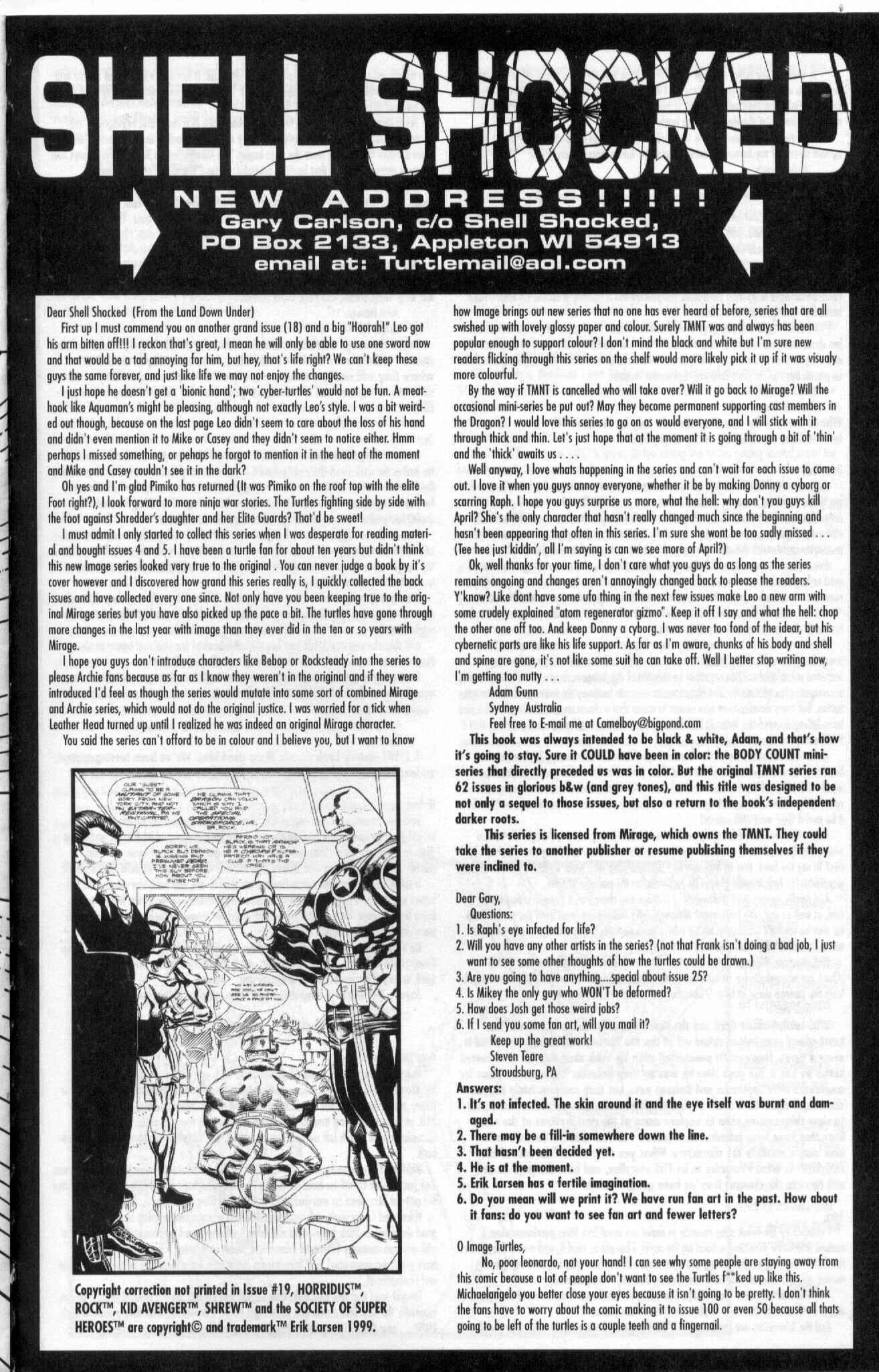 Read online Teenage Mutant Ninja Turtles (1996) comic -  Issue #20 - 23