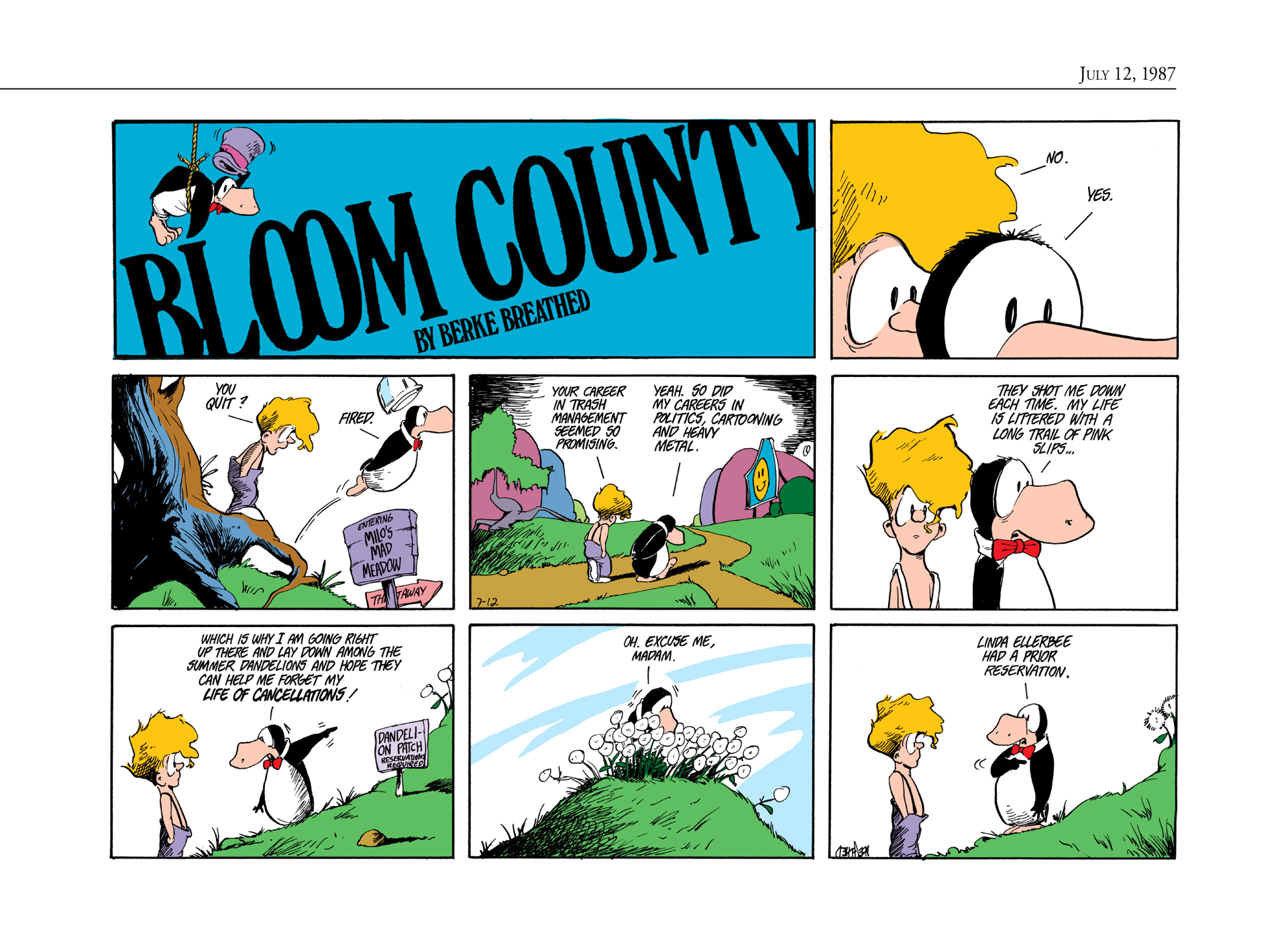 Read online The Bloom County Digital Library comic -  Issue # TPB 7 (Part 2) - 99