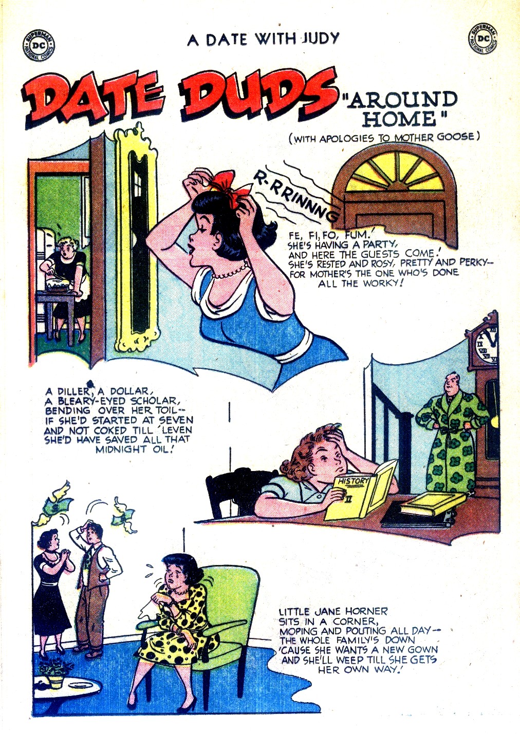 Read online A Date with Judy comic -  Issue #24 - 28