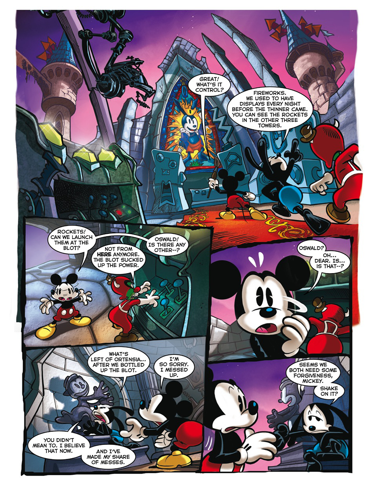 Read online Epic Mickey: The Graphic Novel comic -  Issue # Full - 54