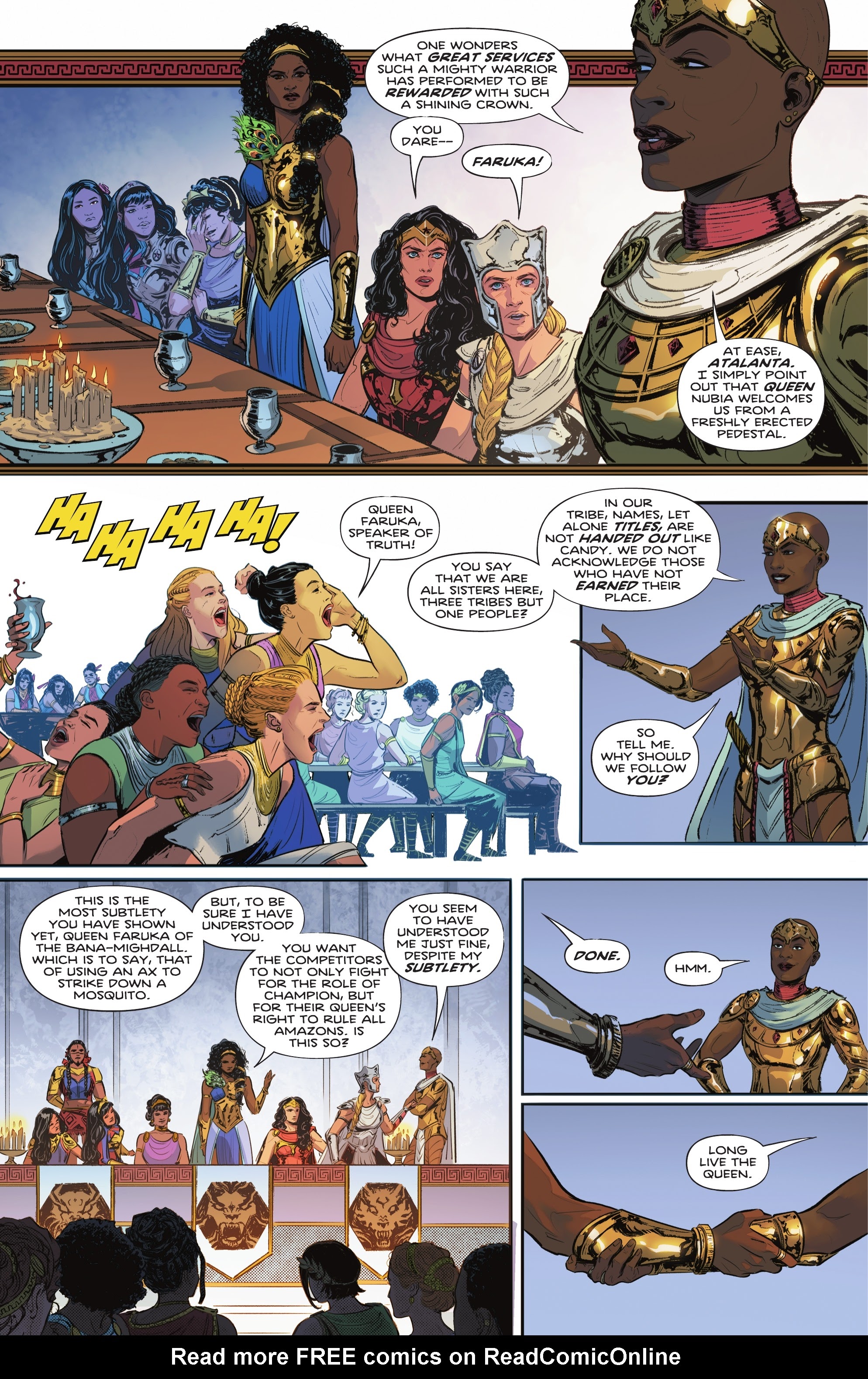 Read online Trial of the Amazons comic -  Issue #1 - 24