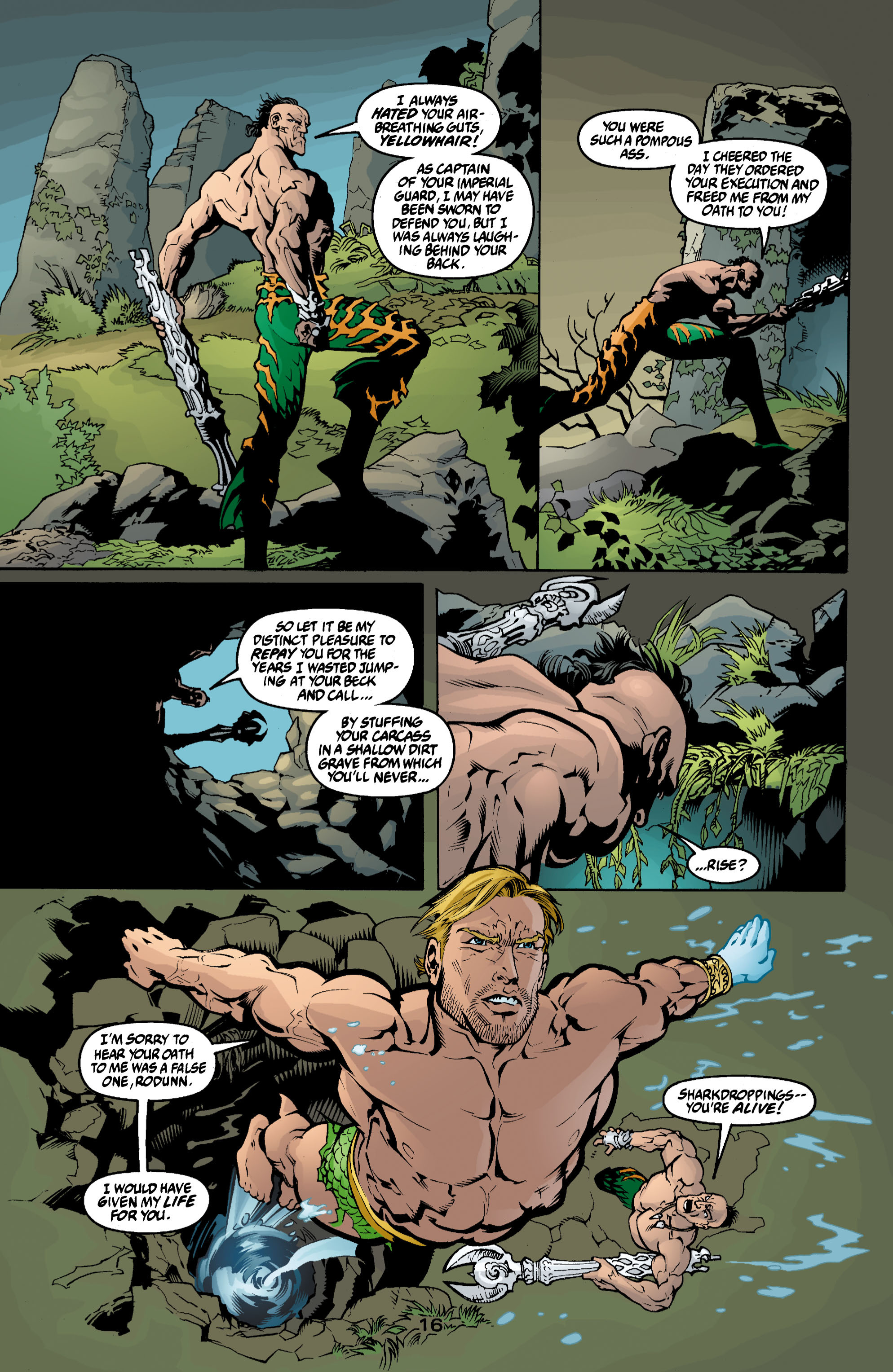 Read online Aquaman (2003) comic -  Issue #3 - 16