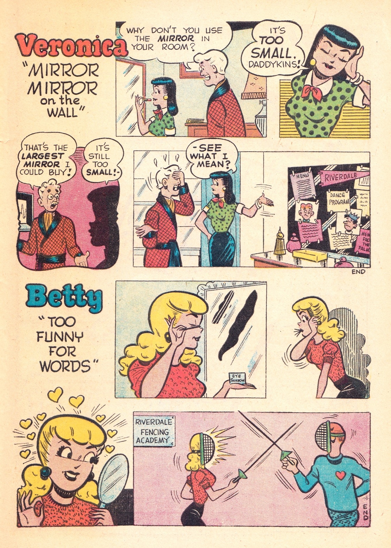 Read online Archie's Joke Book Magazine comic -  Issue #27 - 29