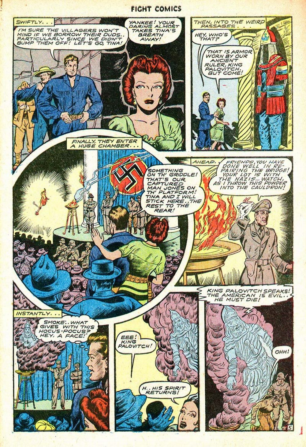 Read online Fight Comics comic -  Issue #36 - 7