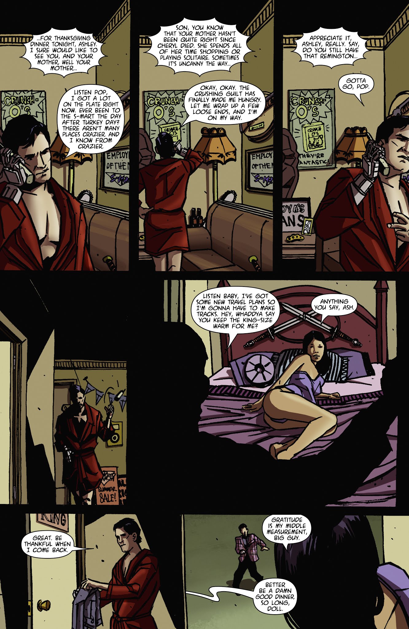Read online Army of Darkness: Old School comic -  Issue # TPB - 107
