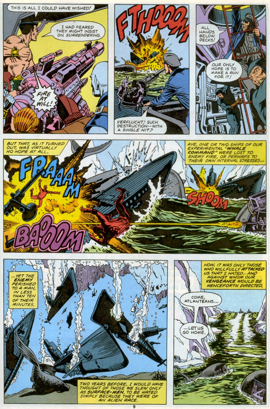 Read online Saga of the Sub-Mariner comic -  Issue #5 - 8
