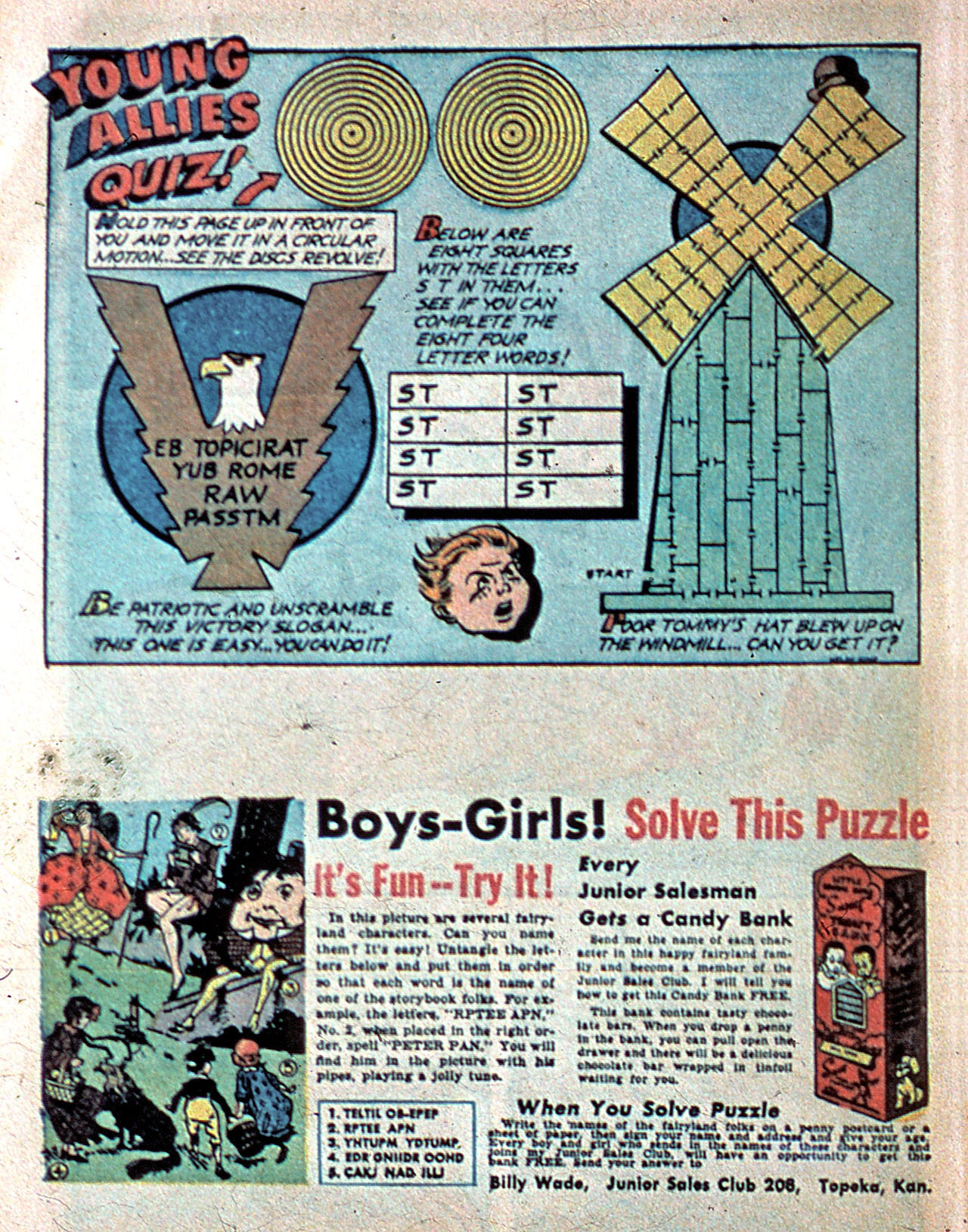 Read online Young Allies Comics comic -  Issue #11 - 117