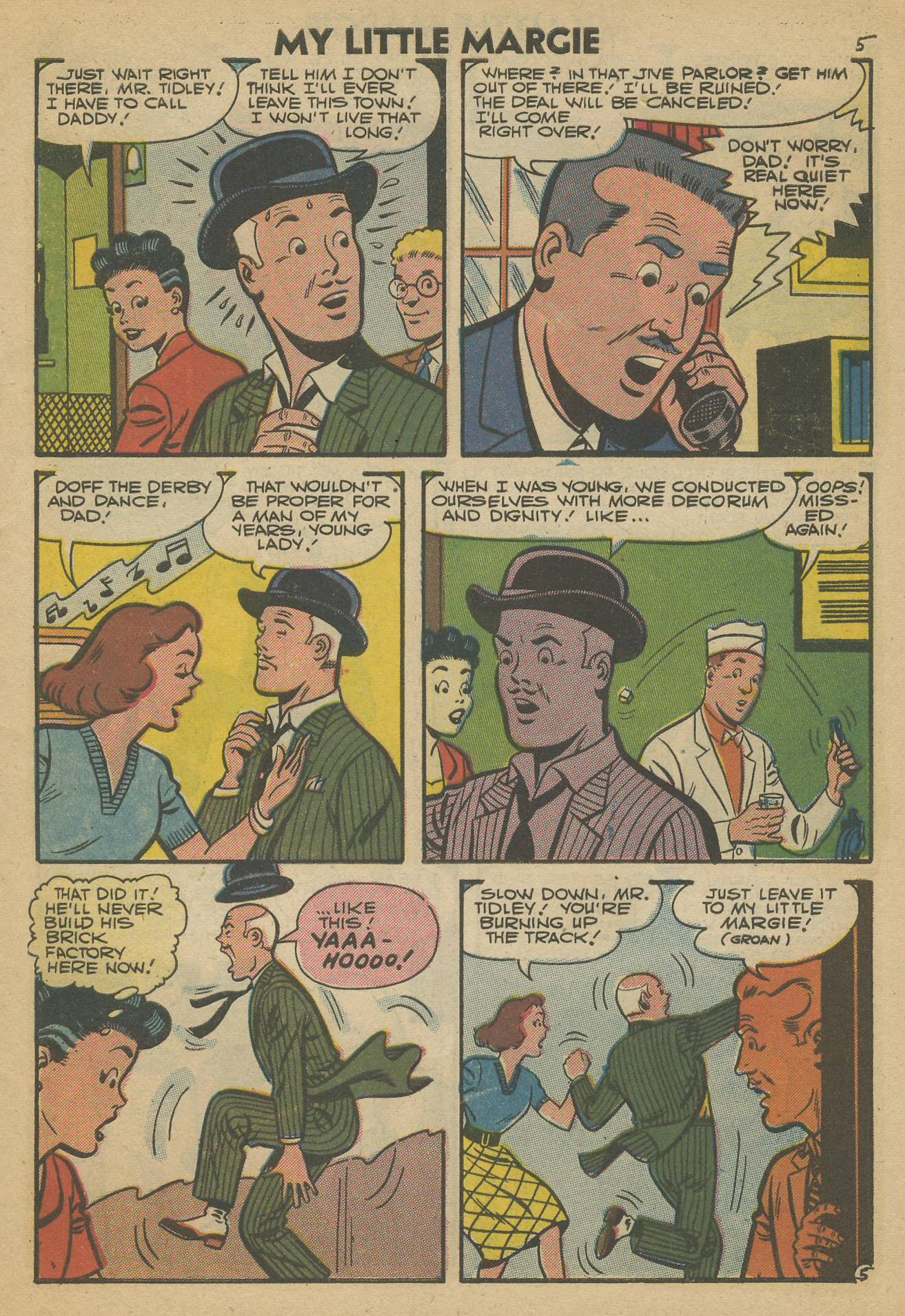 Read online My Little Margie (1954) comic -  Issue #16 - 7