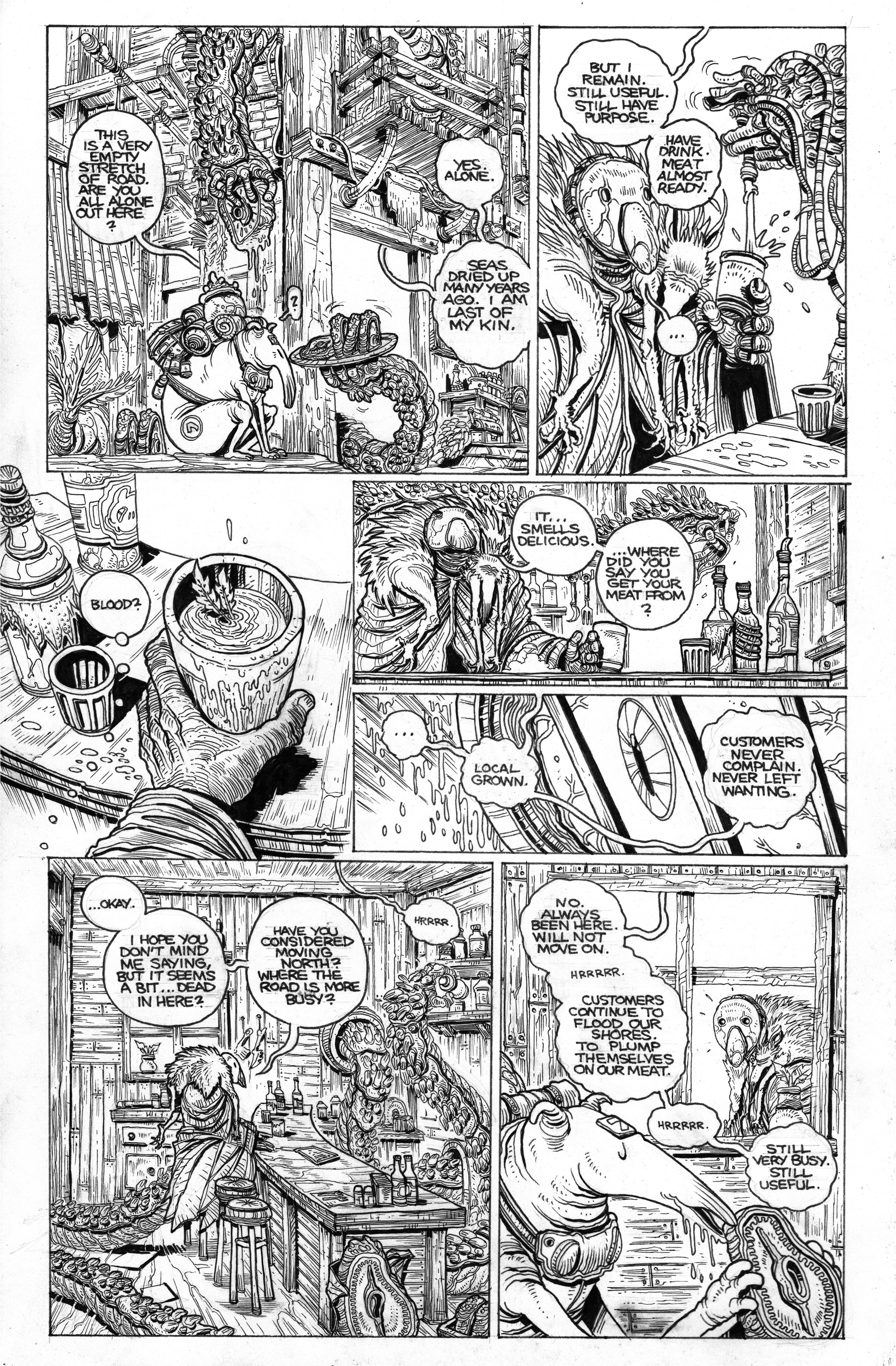 Read online Grunt: The Art and Unpublished Comics of James Stokoe comic -  Issue # TPB (Part 2) - 19