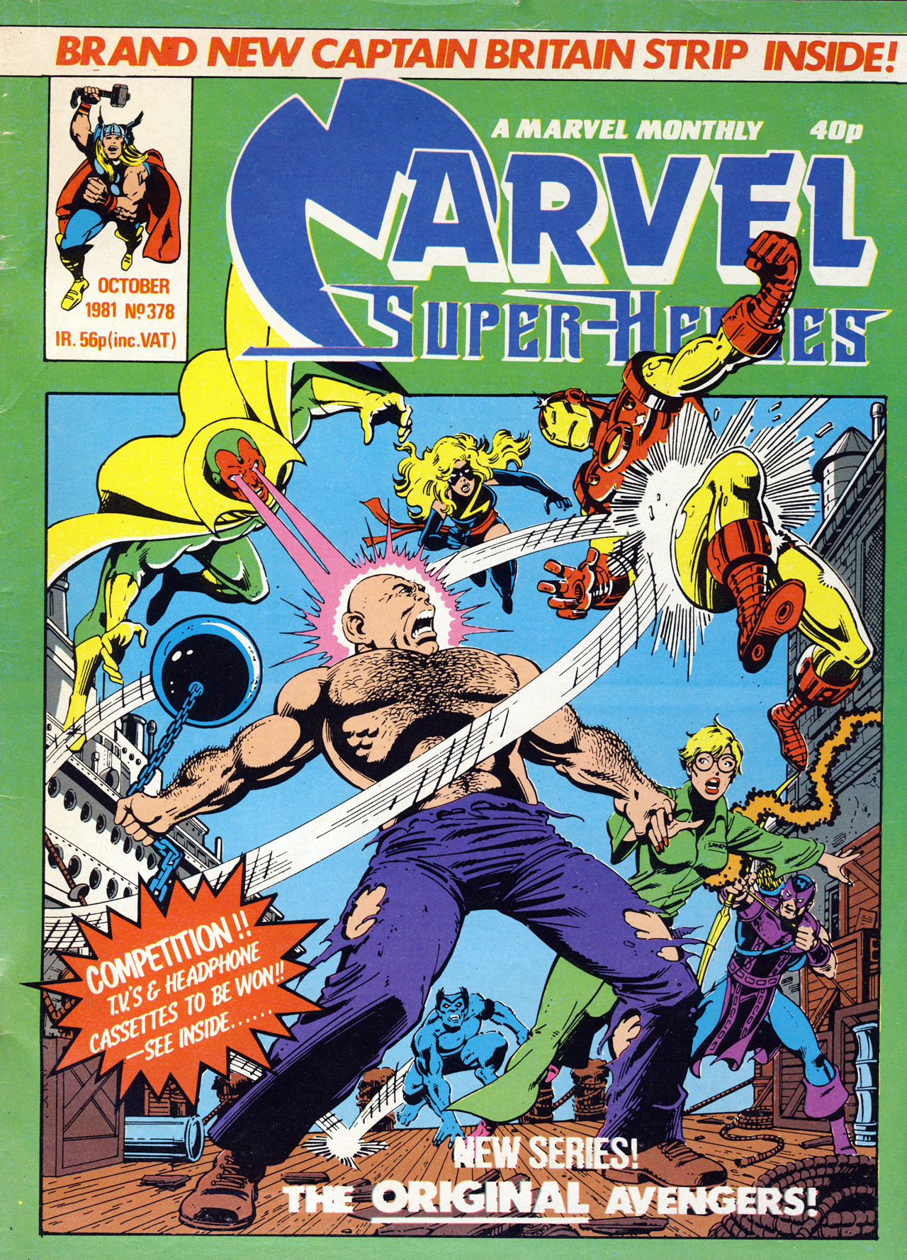Read online Marvel Super-Heroes (1979) comic -  Issue #378 - 1