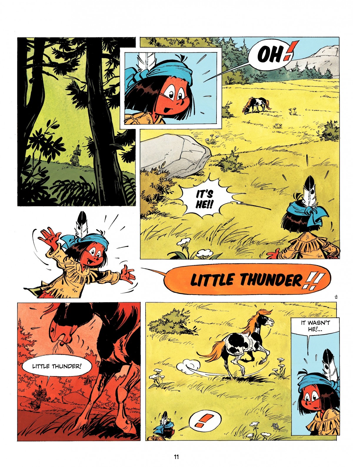 Read online Yakari comic -  Issue #12 - 11