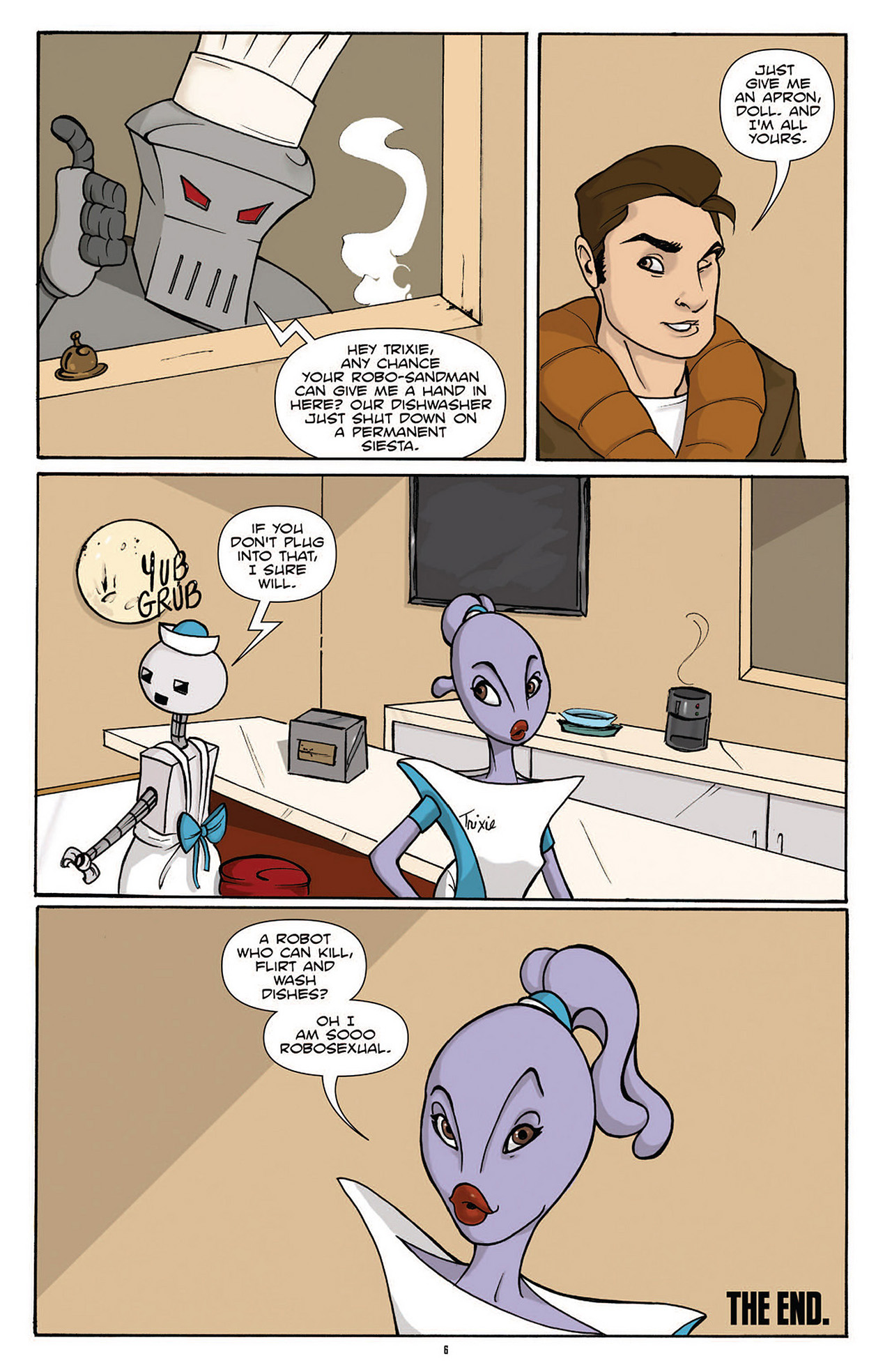 Read online Womanthology: Space comic -  Issue #1 - 9