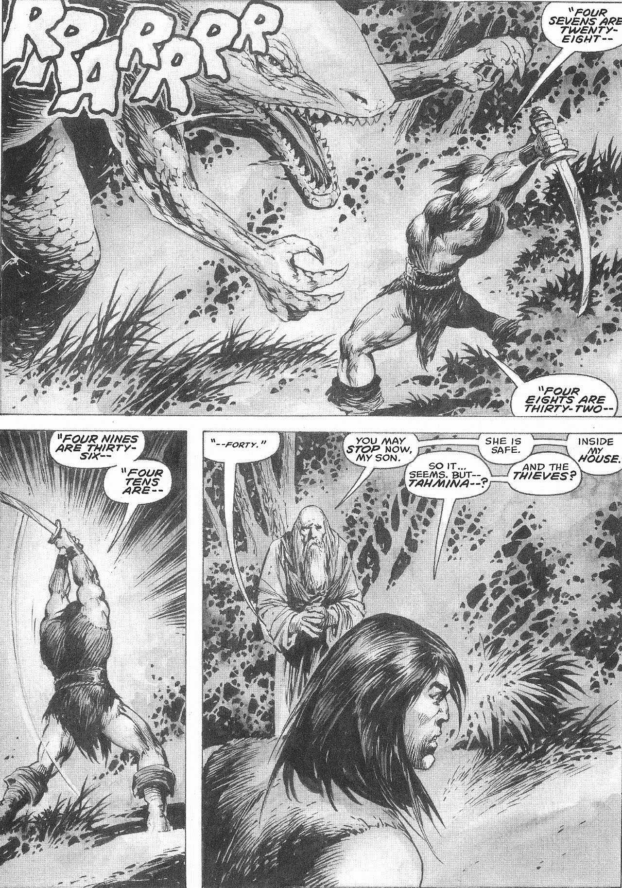 Read online The Savage Sword Of Conan comic -  Issue #207 - 51