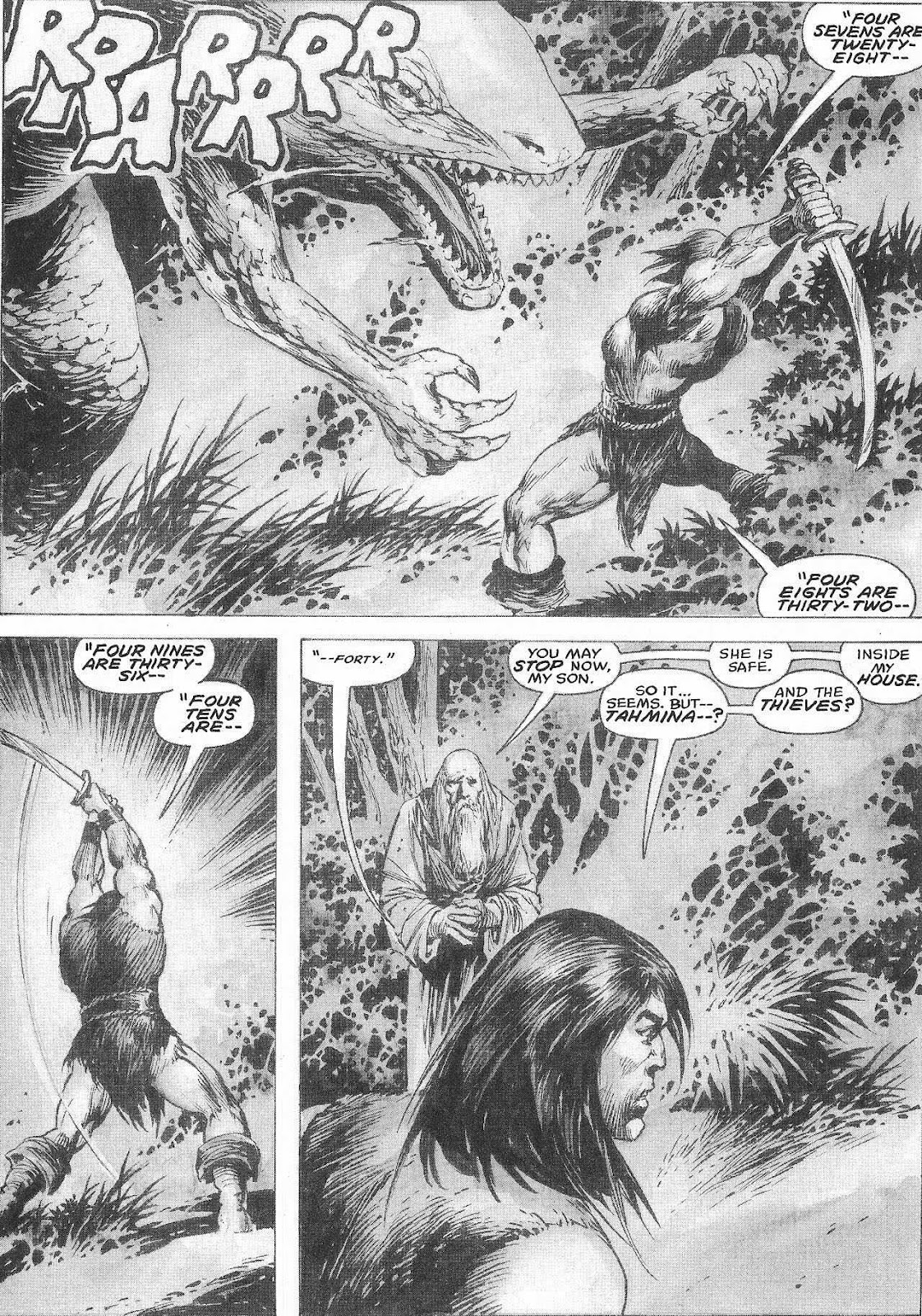 The Savage Sword Of Conan issue 207 - Page 51