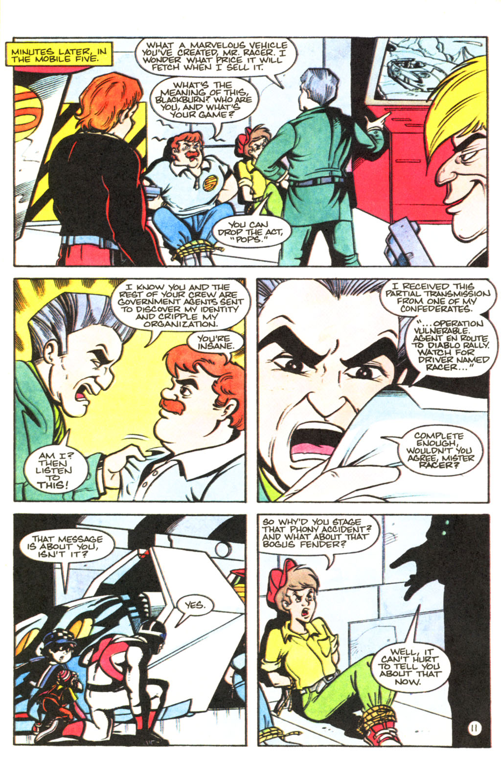 Read online The New Adventures of Speed Racer comic -  Issue #0 - 12