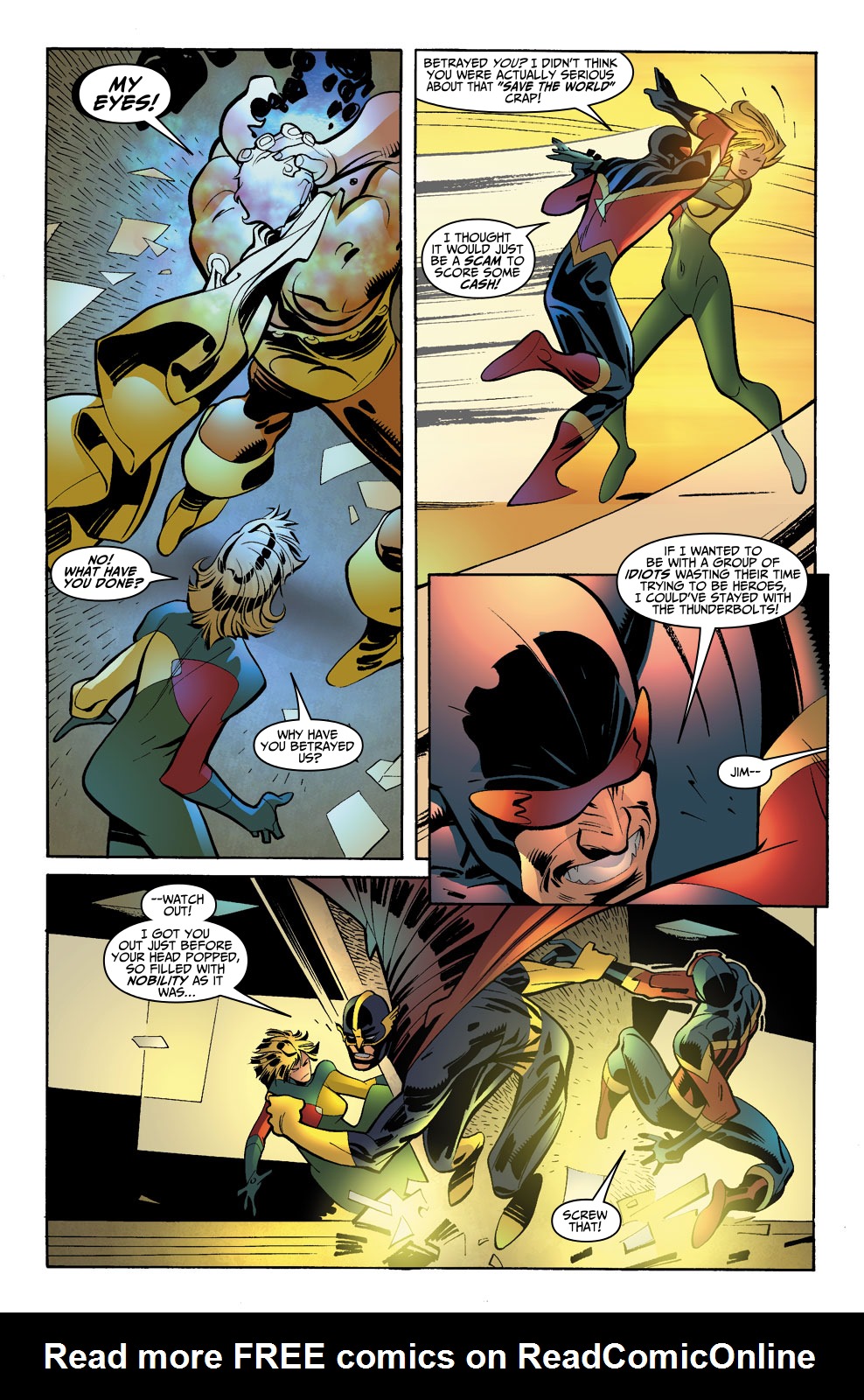 Read online New Thunderbolts comic -  Issue #16 - 16