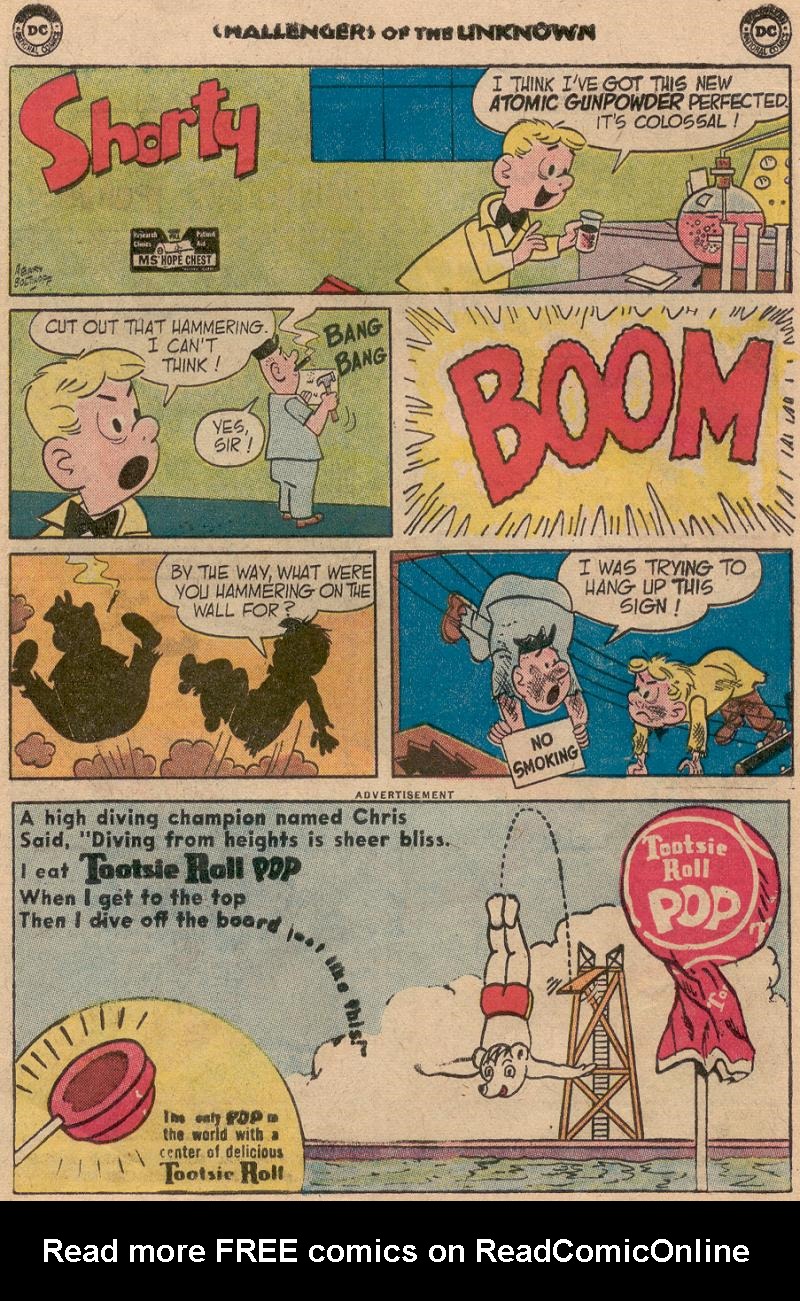 Read online Challengers of the Unknown (1958) comic -  Issue #9 - 14