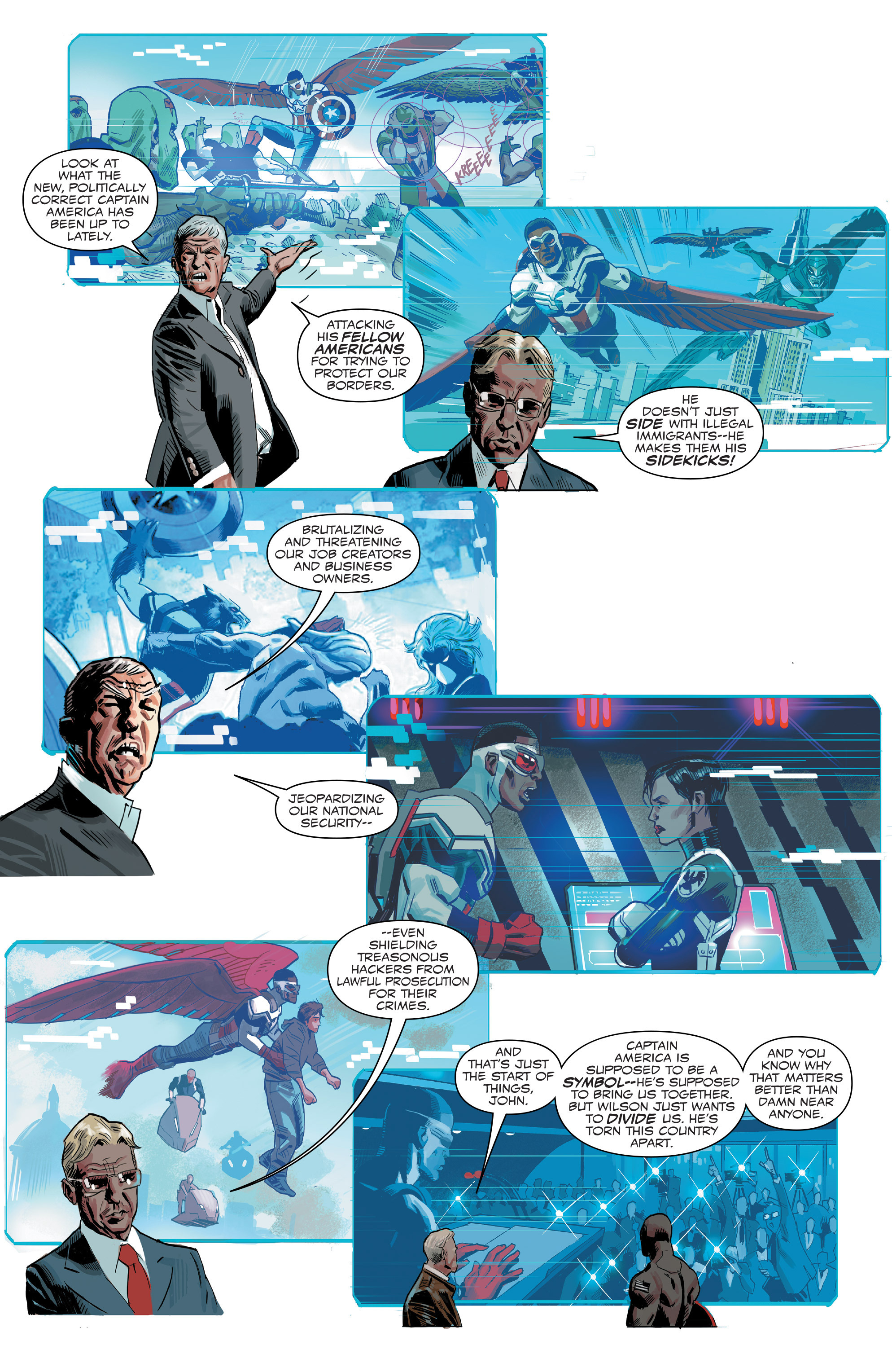 Read online Captain America: Sam Wilson comic -  Issue #12 - 13