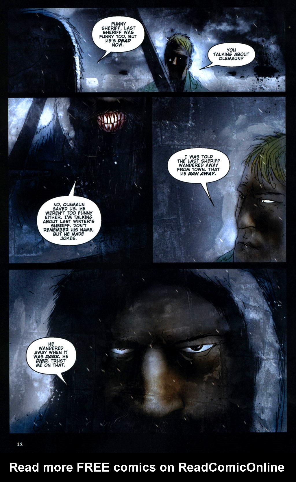 Read online 30 Days of Night: Return to Barrow comic -  Issue #1 - 14