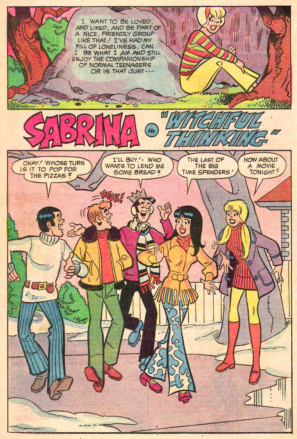 Read online Sabrina The Teenage Witch (1971) comic -  Issue #5 - 28