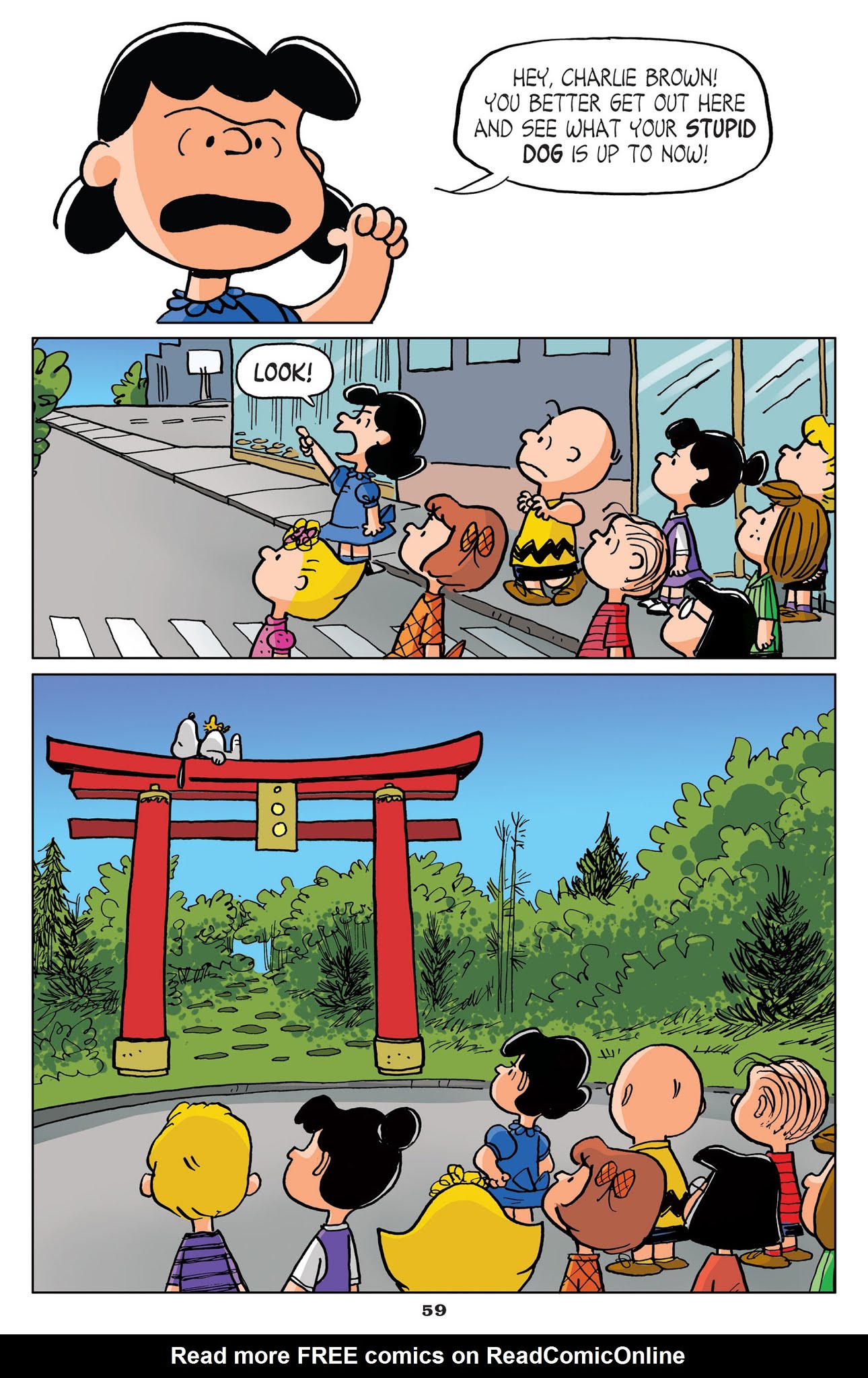 Read online Peanuts: It's Tokyo, Charlie Brown! comic -  Issue # TPB - 58