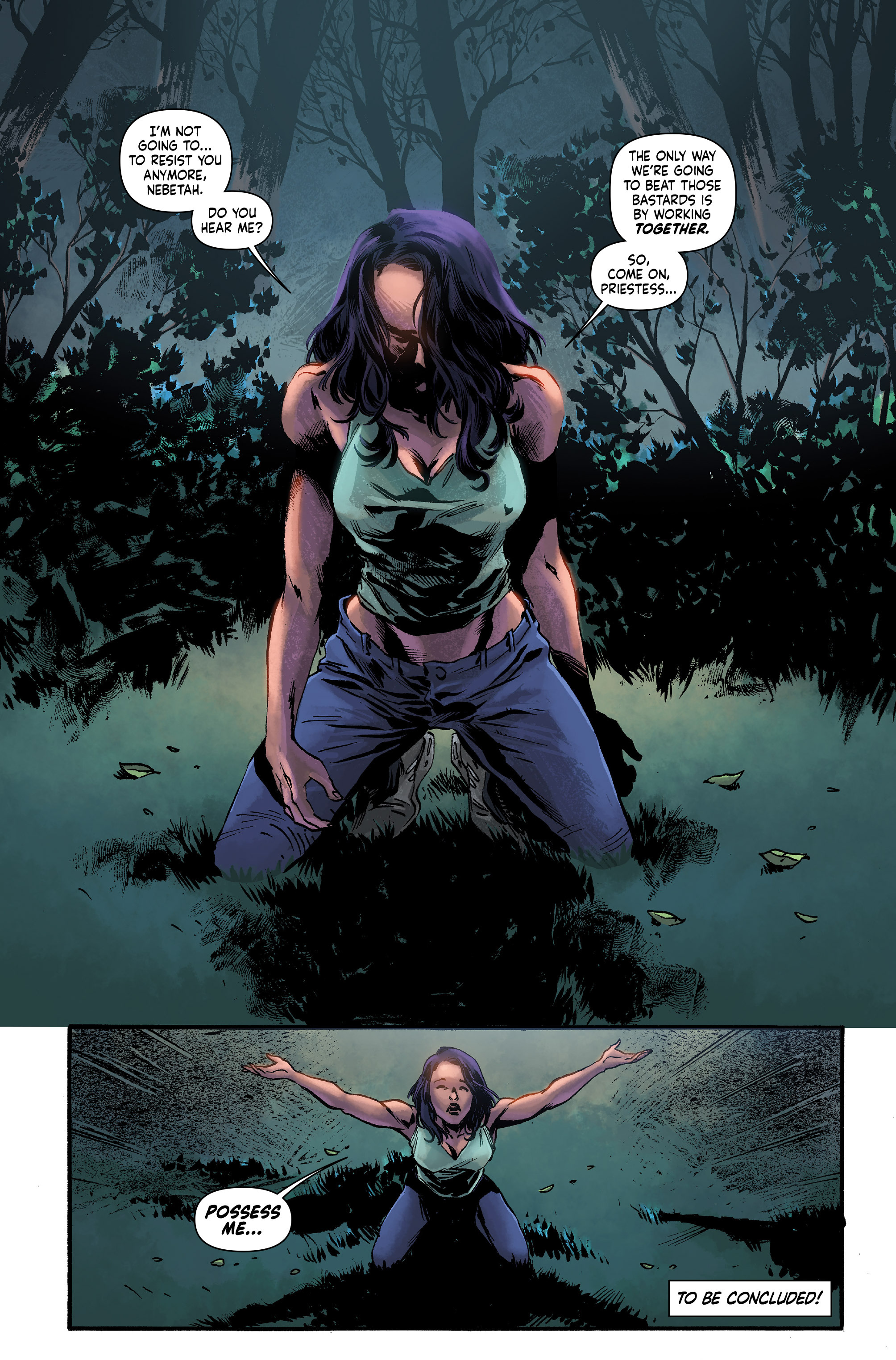 Read online The Mummy comic -  Issue #4 - 27