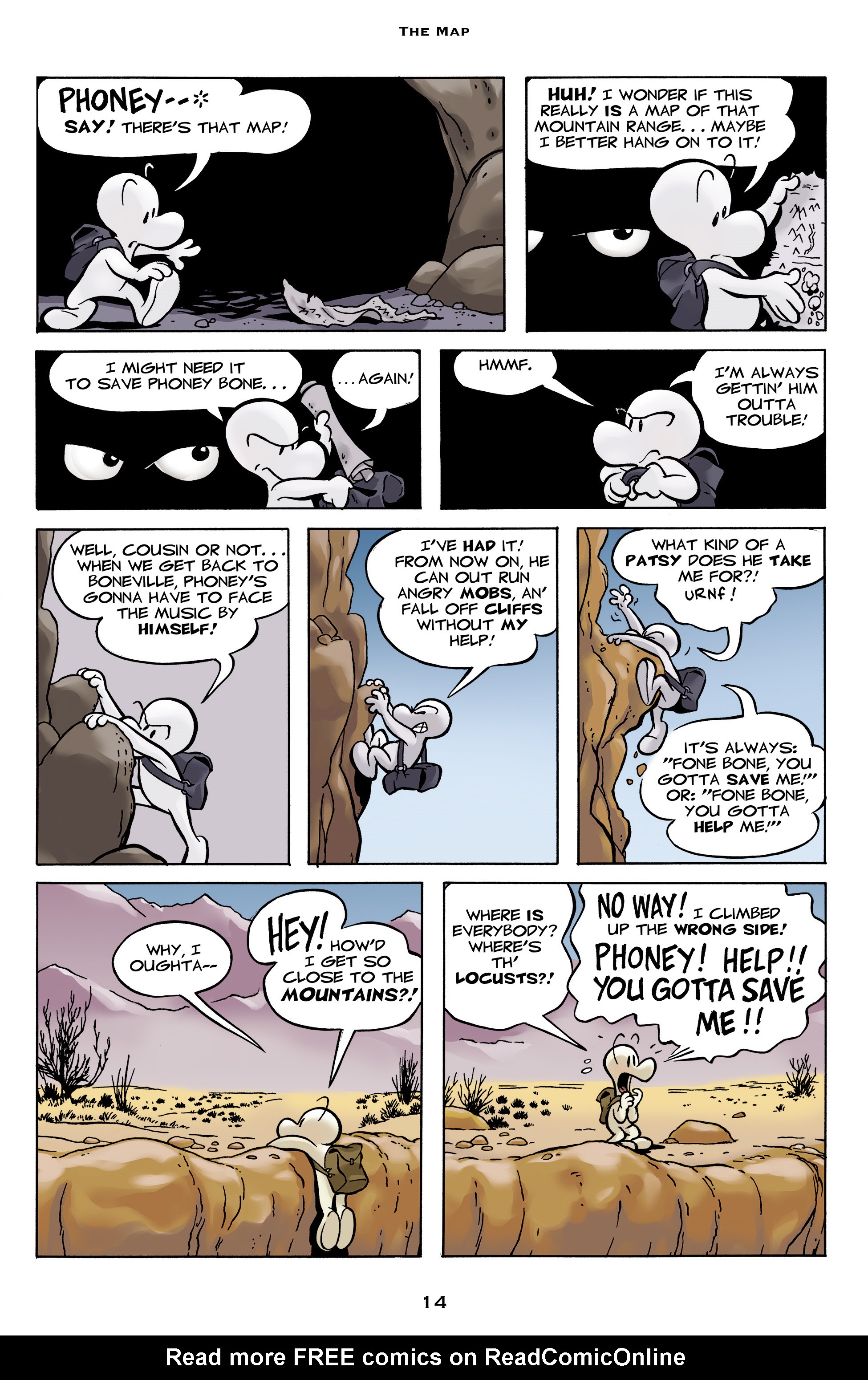 Read online Bone: Out From Boneville comic -  Issue # TPB - 14
