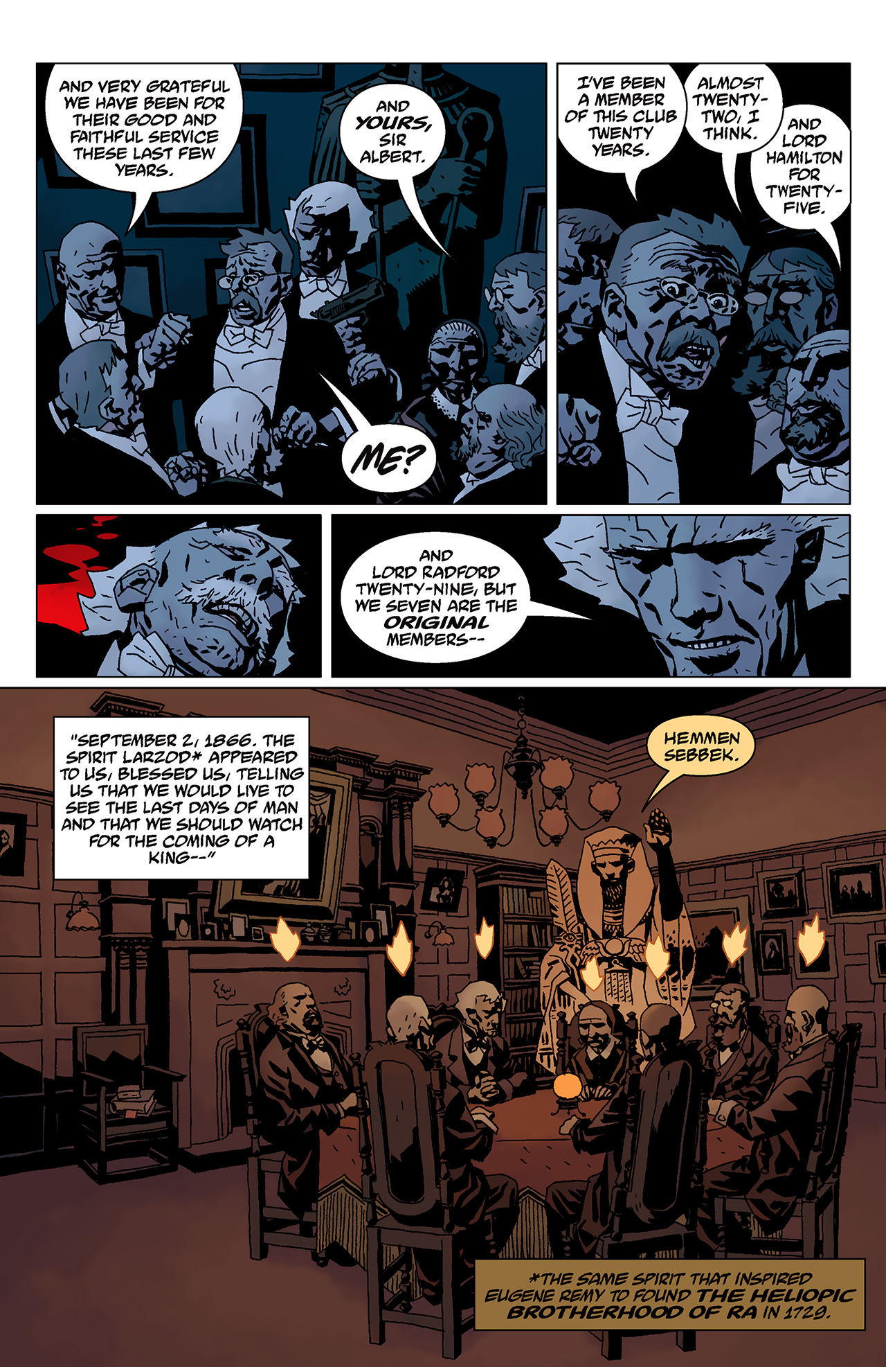 Read online Hellboy: The Wild Hunt comic -  Issue #8 - 22