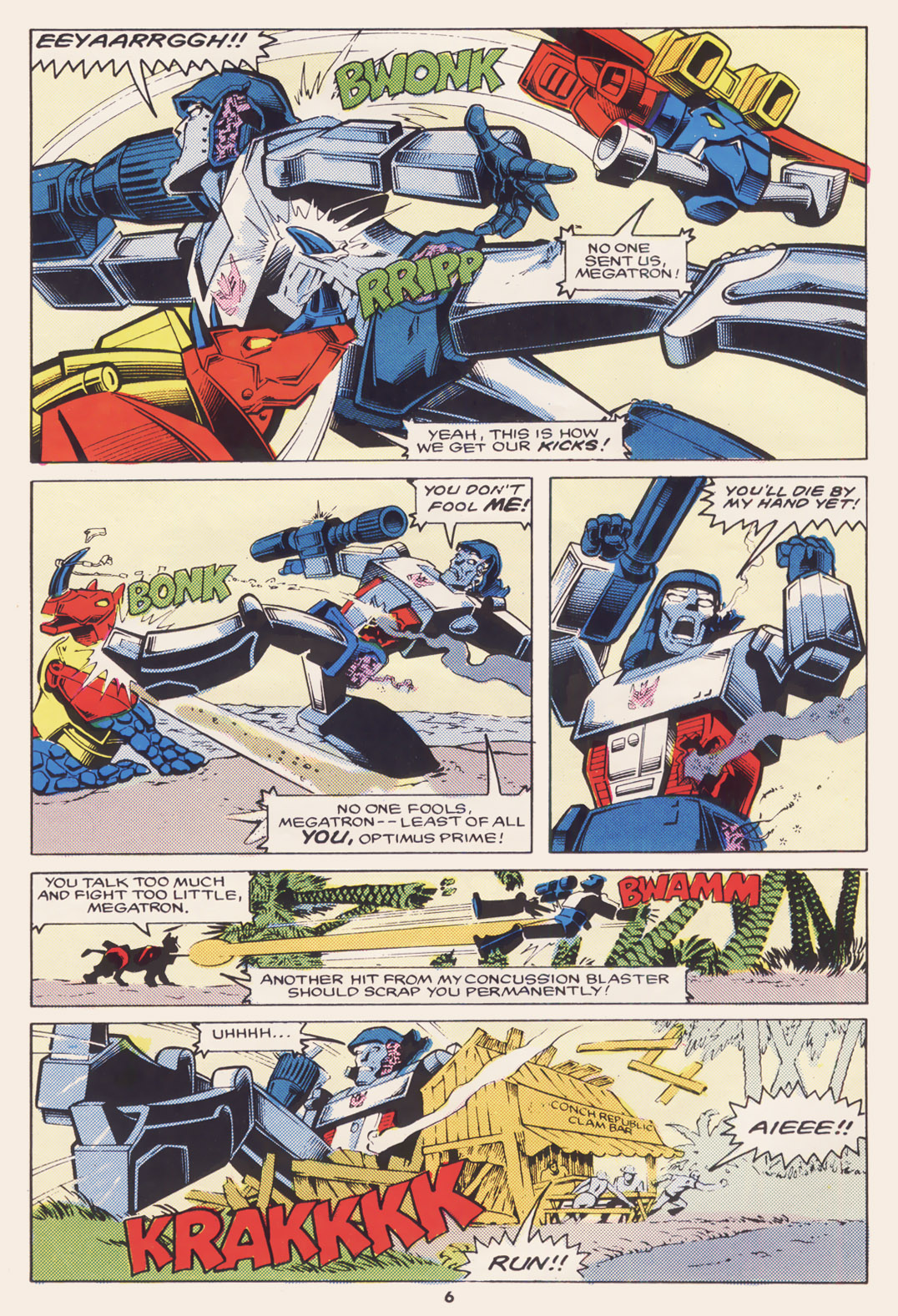 Read online The Transformers (UK) comic -  Issue #108 - 6