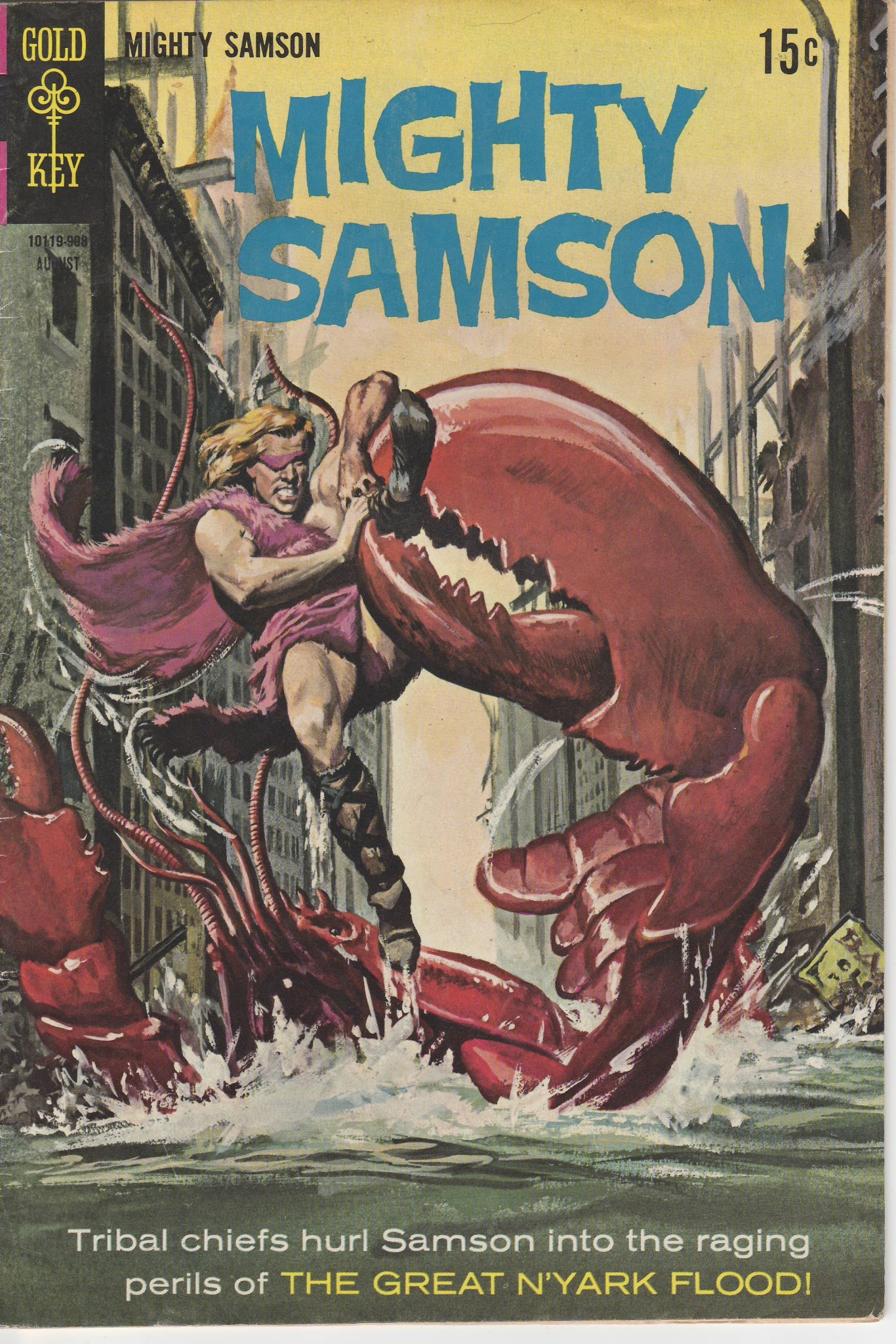 Read online Mighty Samson (1964) comic -  Issue #19 - 1
