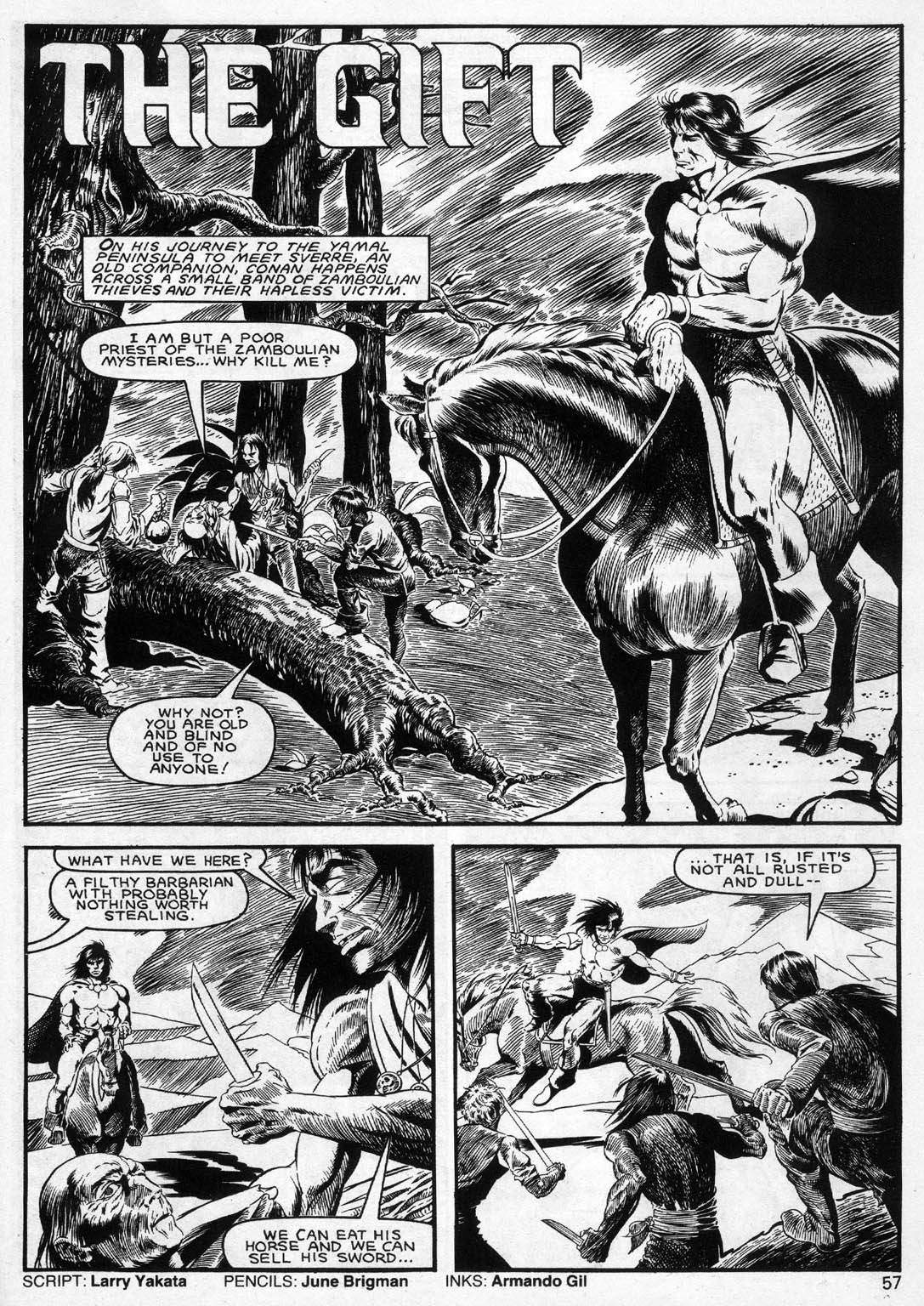 Read online The Savage Sword Of Conan comic -  Issue #100 - 52