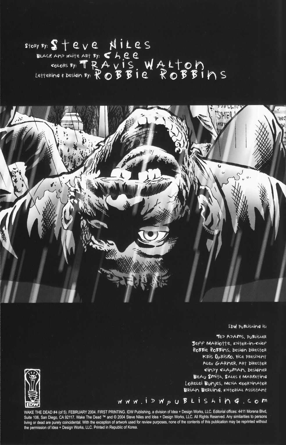 Wake the Dead issue 4 - Page 2