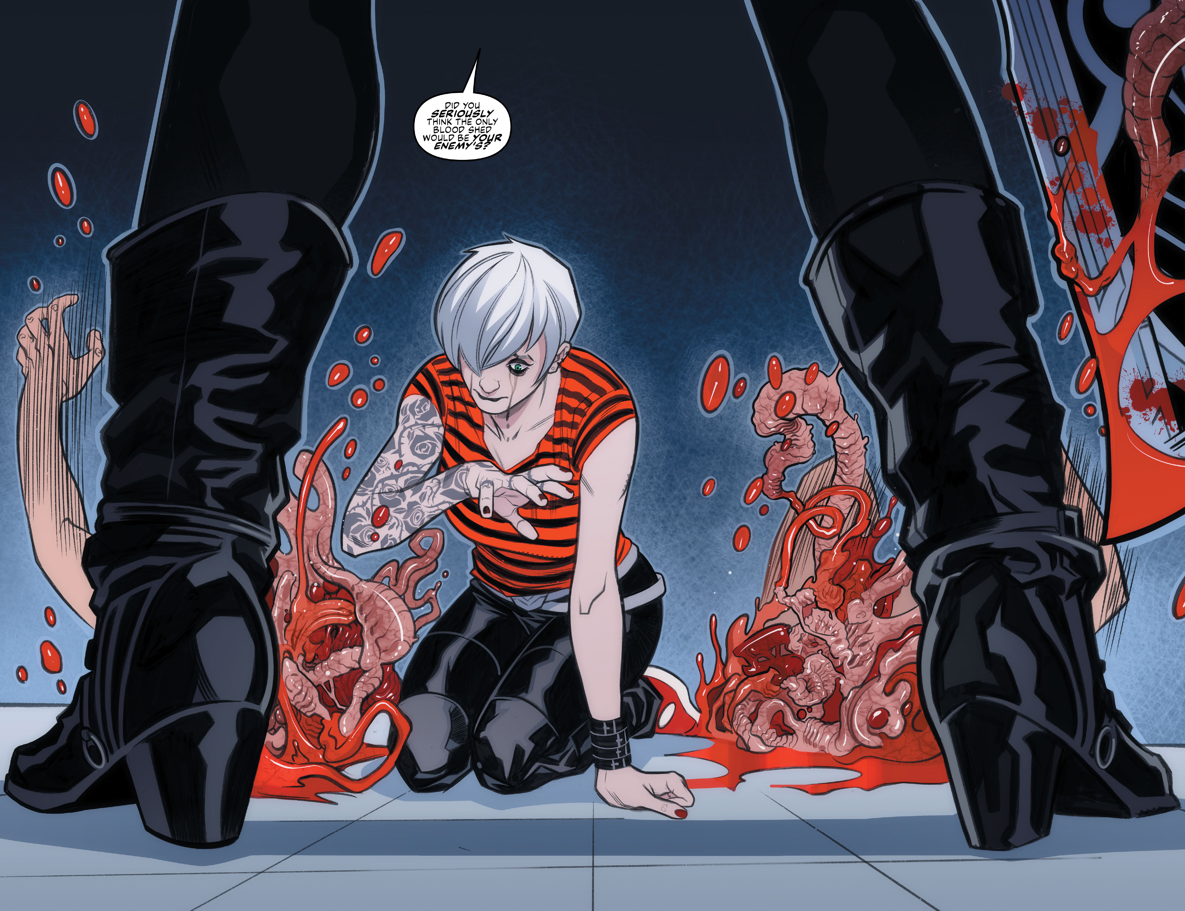 Read online 3Keys comic -  Issue #4 - 4