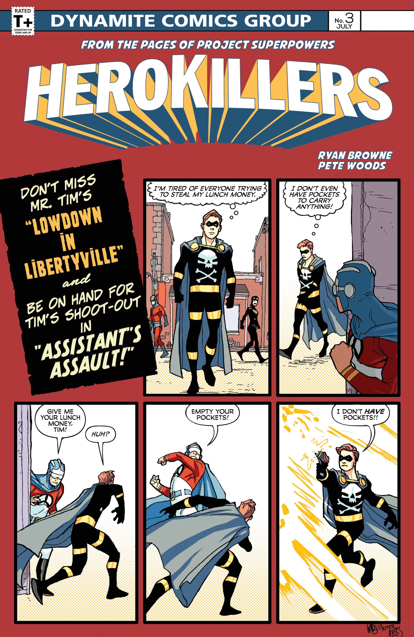 Read online Project Superpowers: Hero Killers comic -  Issue #3 - 1