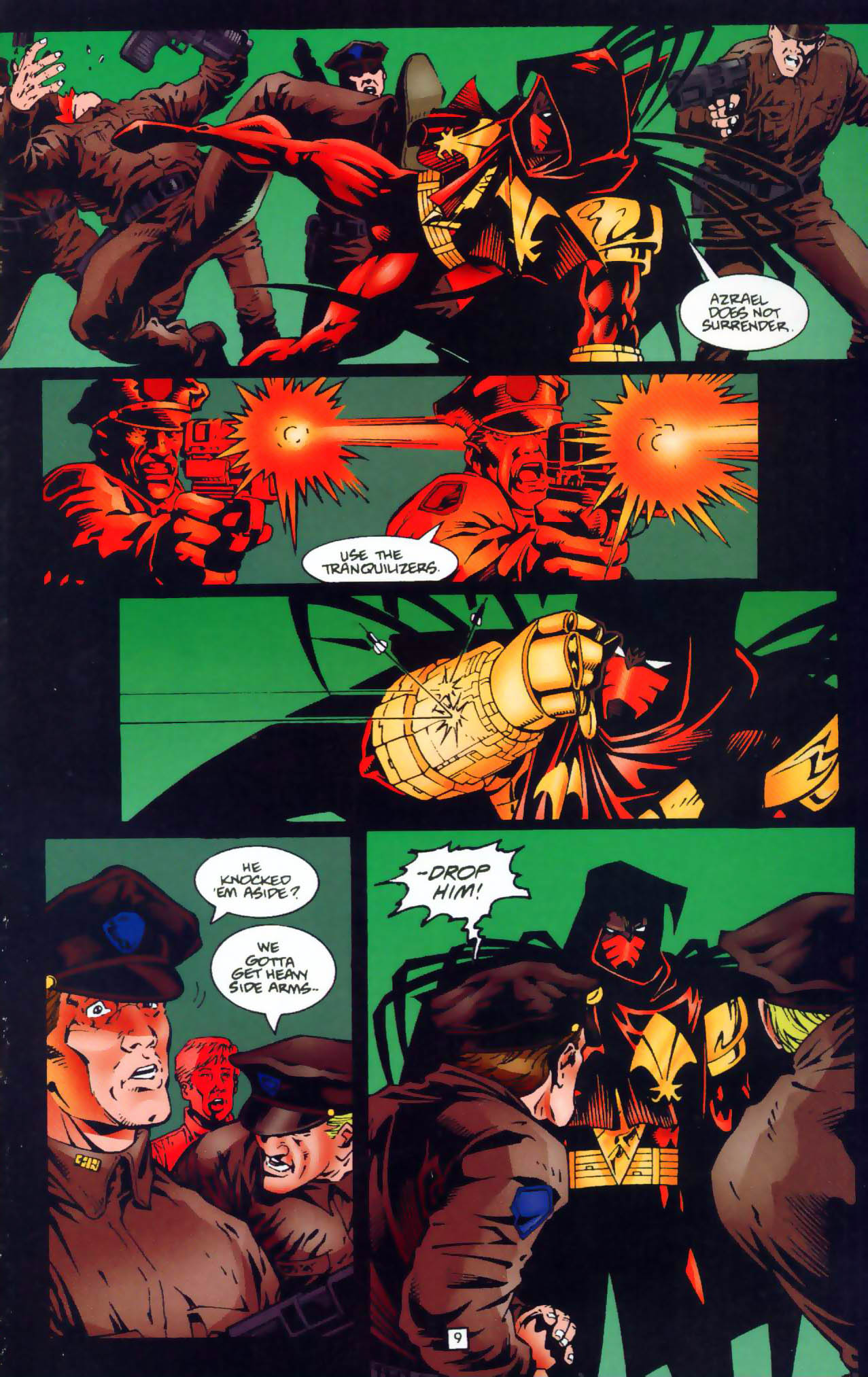 Read online Azrael (1995) comic -  Issue #27 - 10