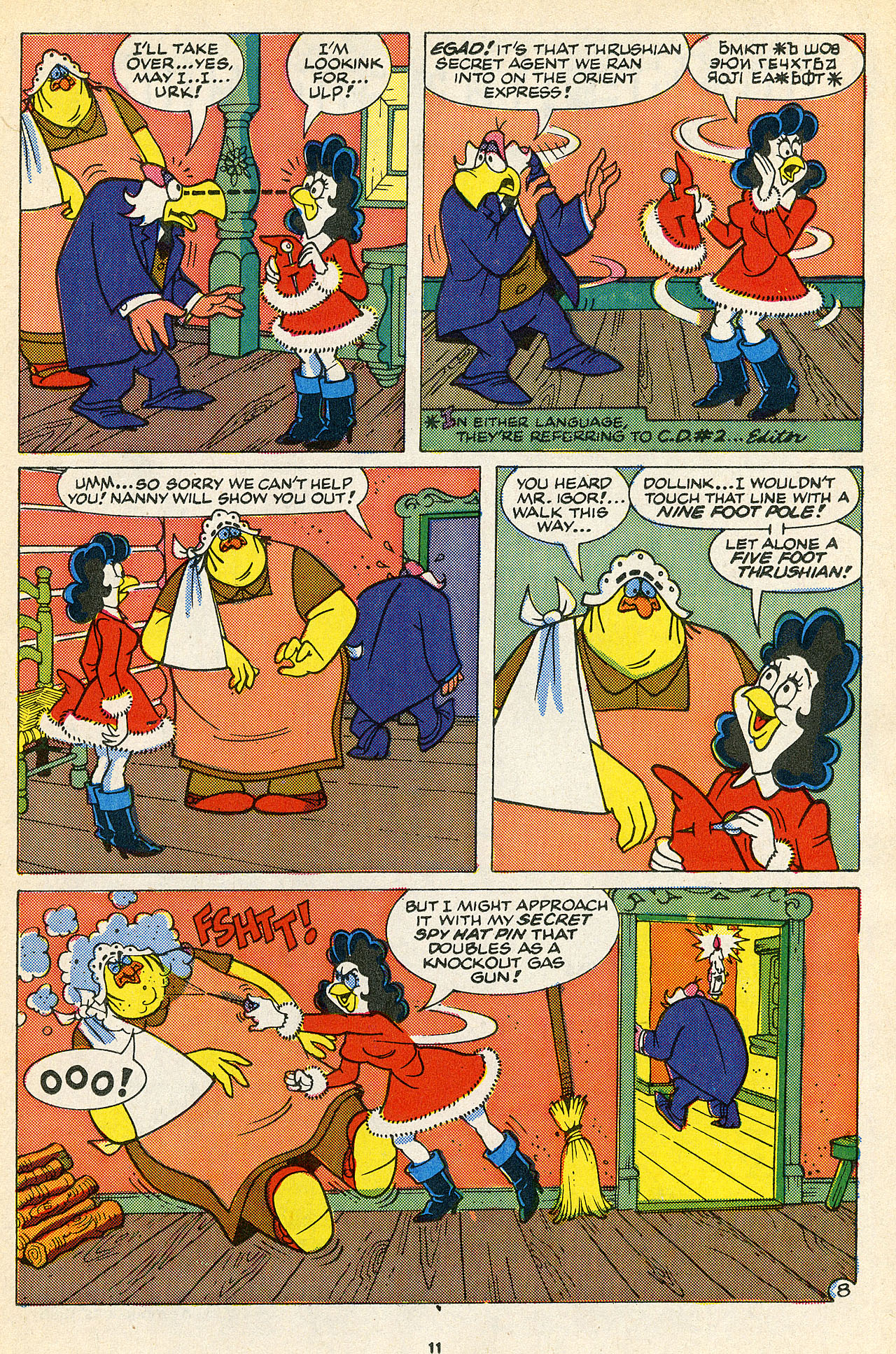 Read online Count Duckula comic -  Issue #6 - 13
