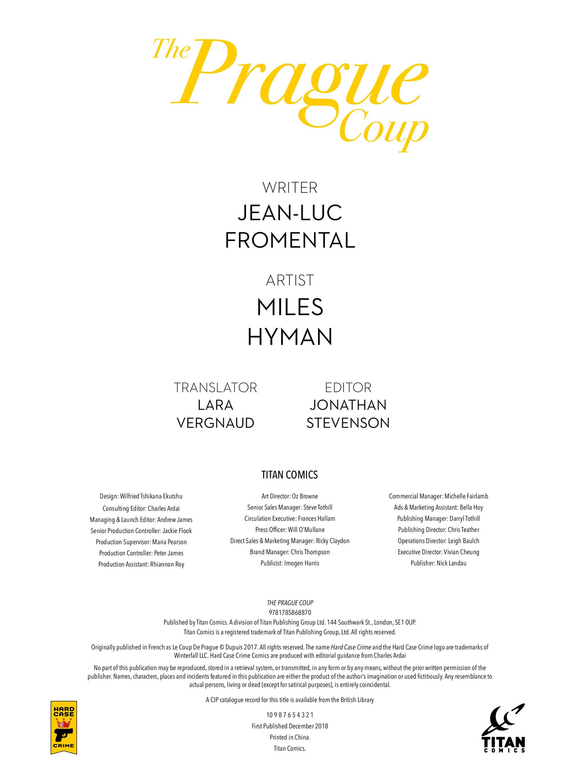 Read online The Prague Coup comic -  Issue # TPB - 4